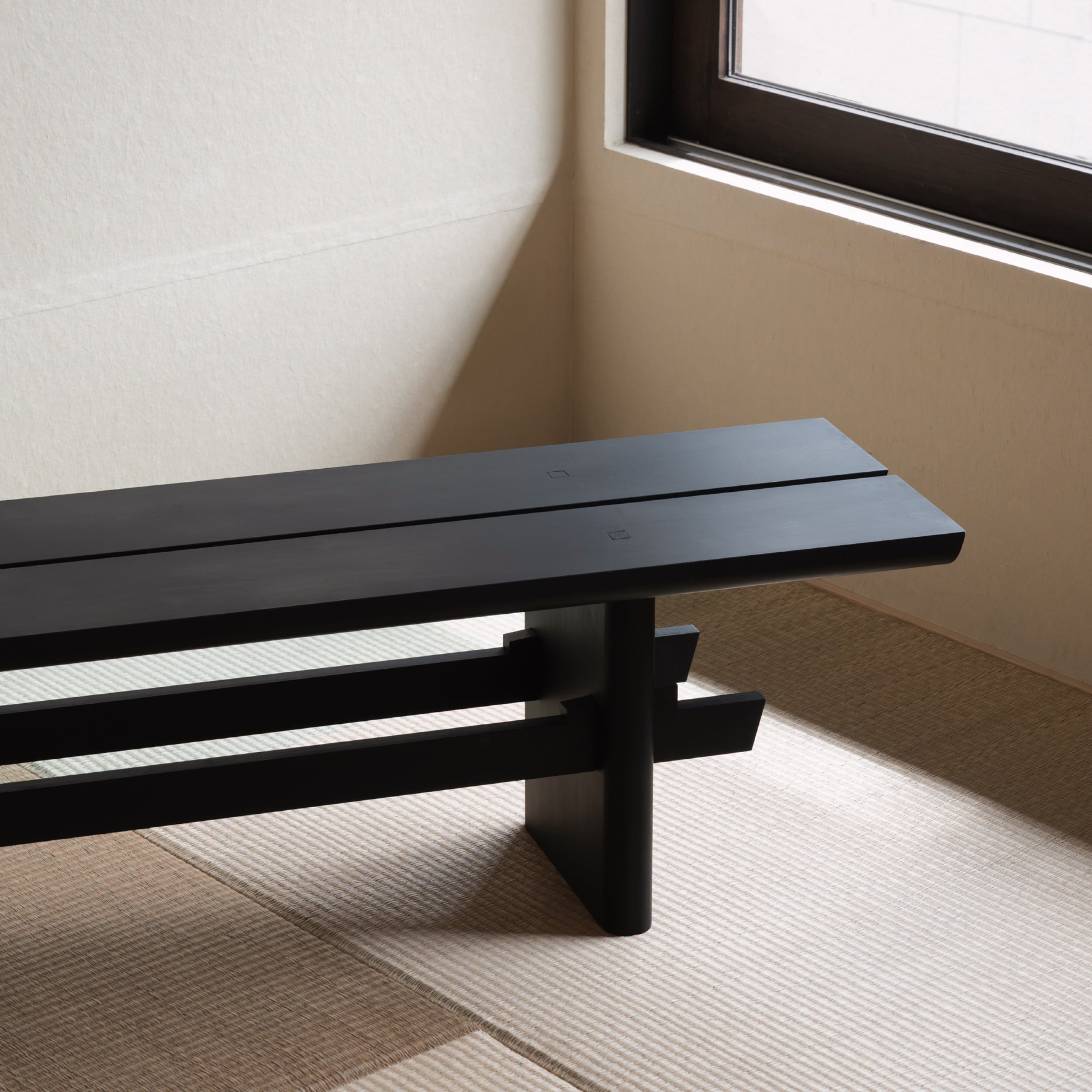 Joinery Bench Black | POJ Studio x Norm Architects