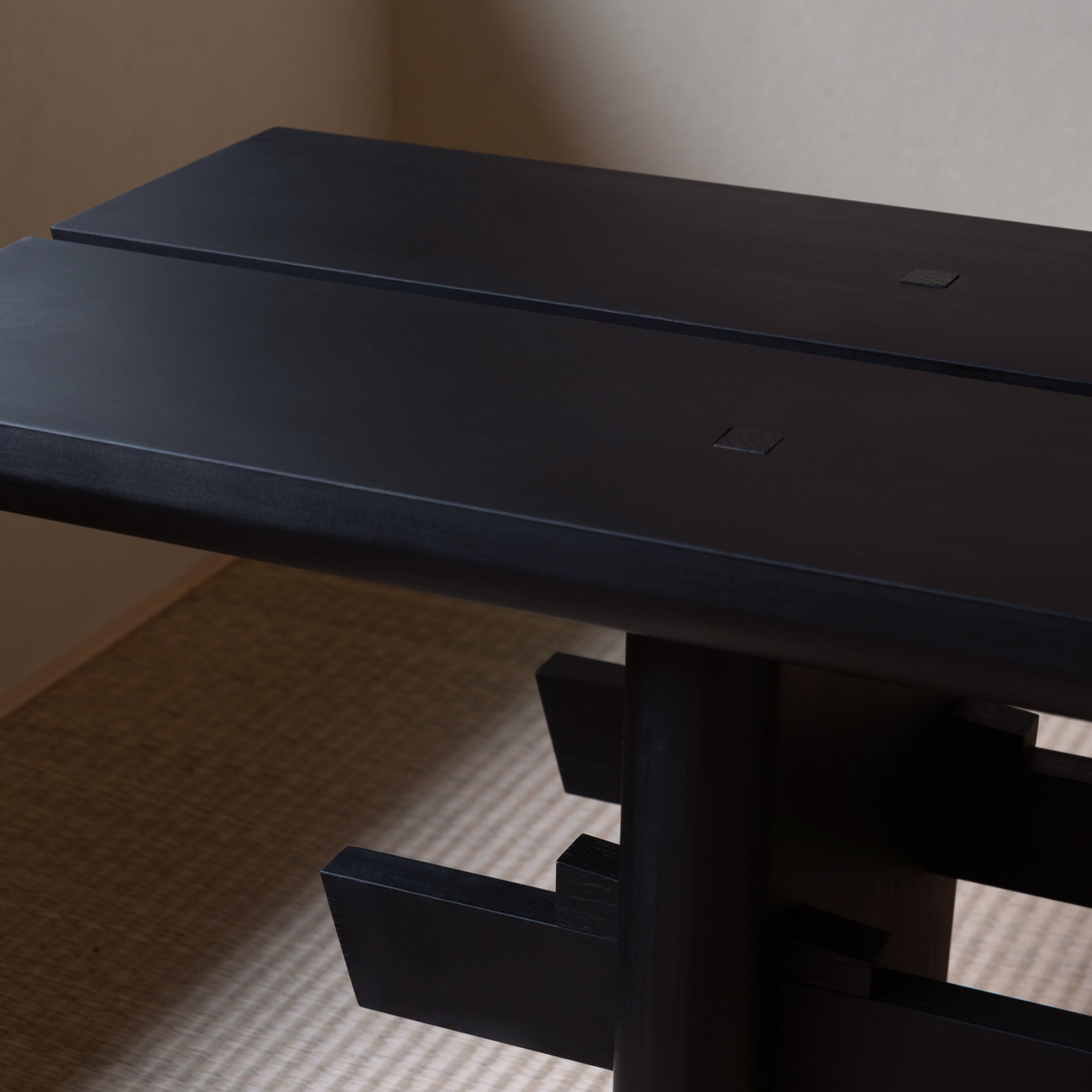 Joinery Bench Black | POJ Studio x Norm Architects