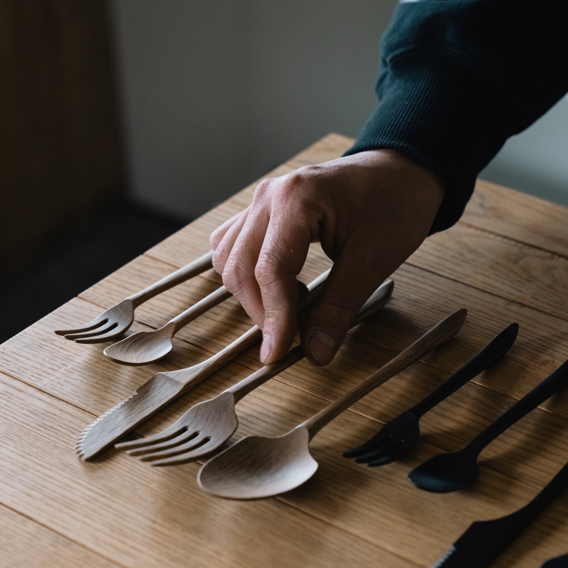 Wooden cutlery - Natural