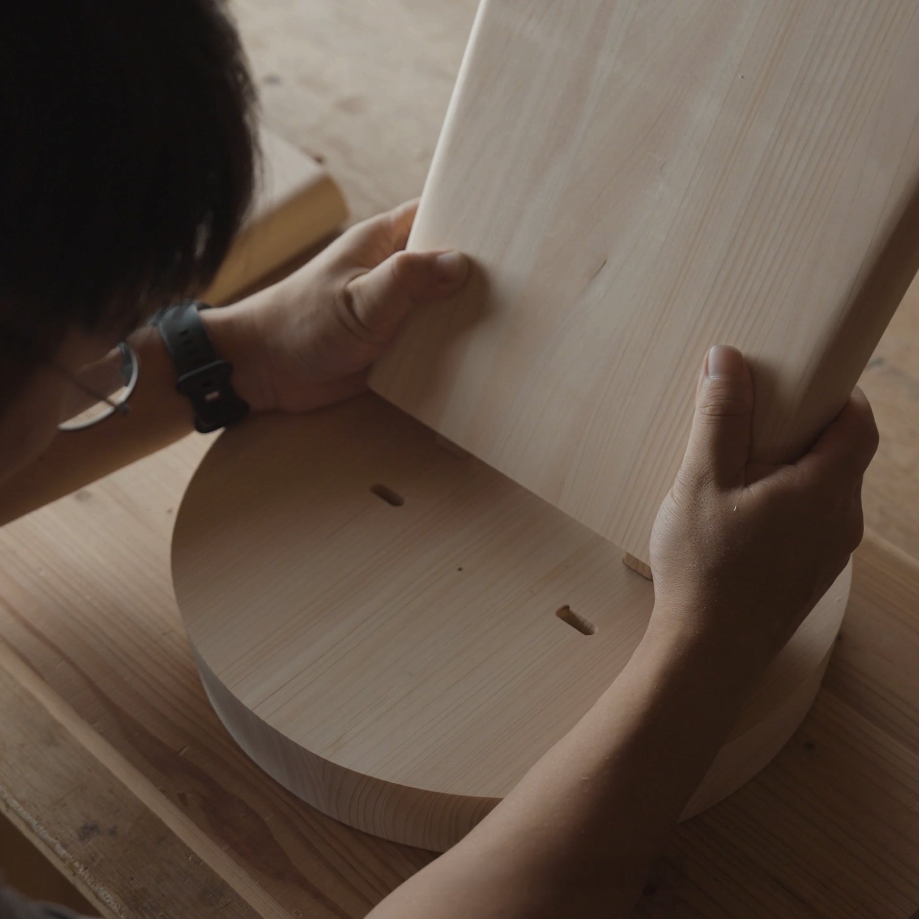 Joinery Stool Black | POJ Studio x Norm Architects