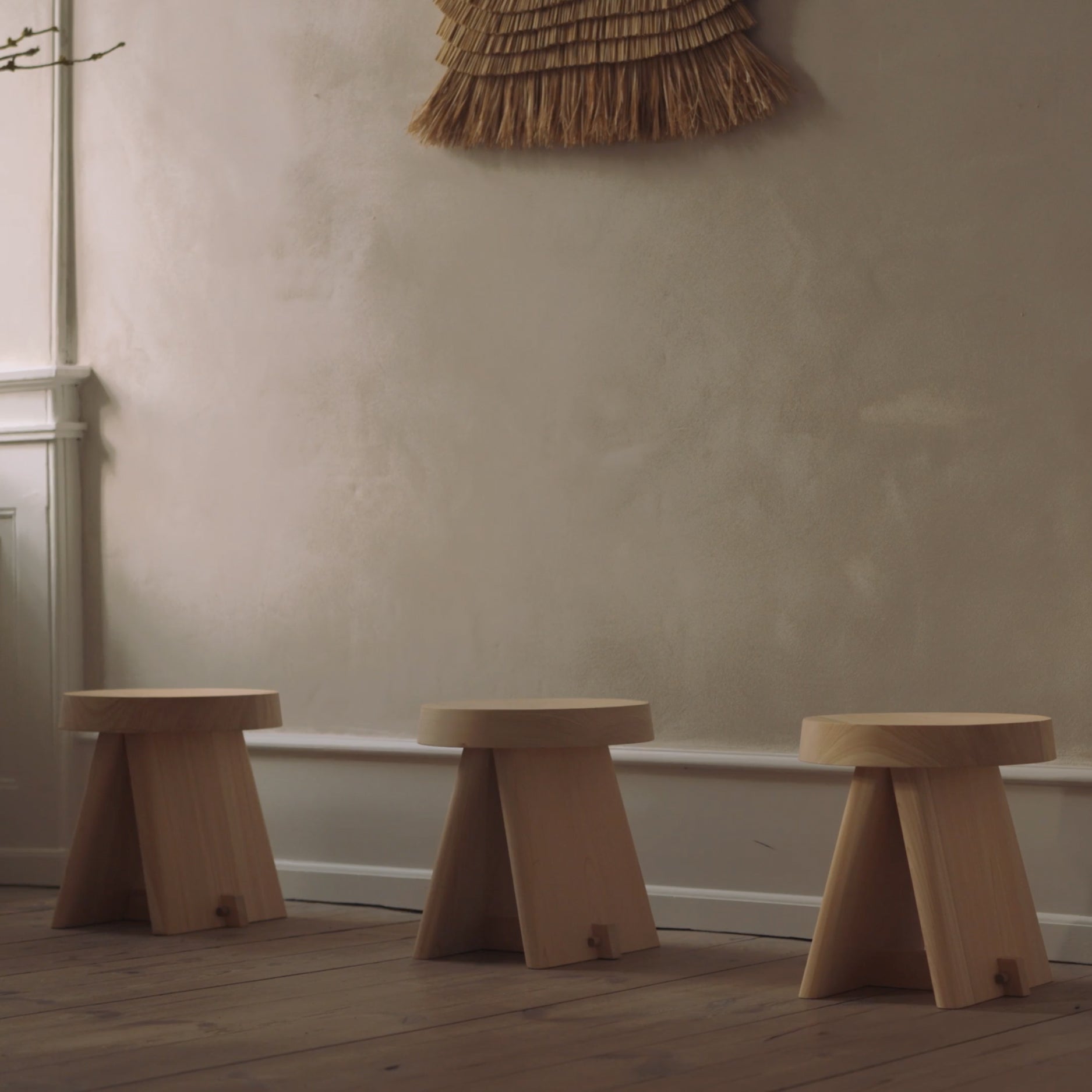 Joinery Stool Black | POJ Studio x Norm Architects