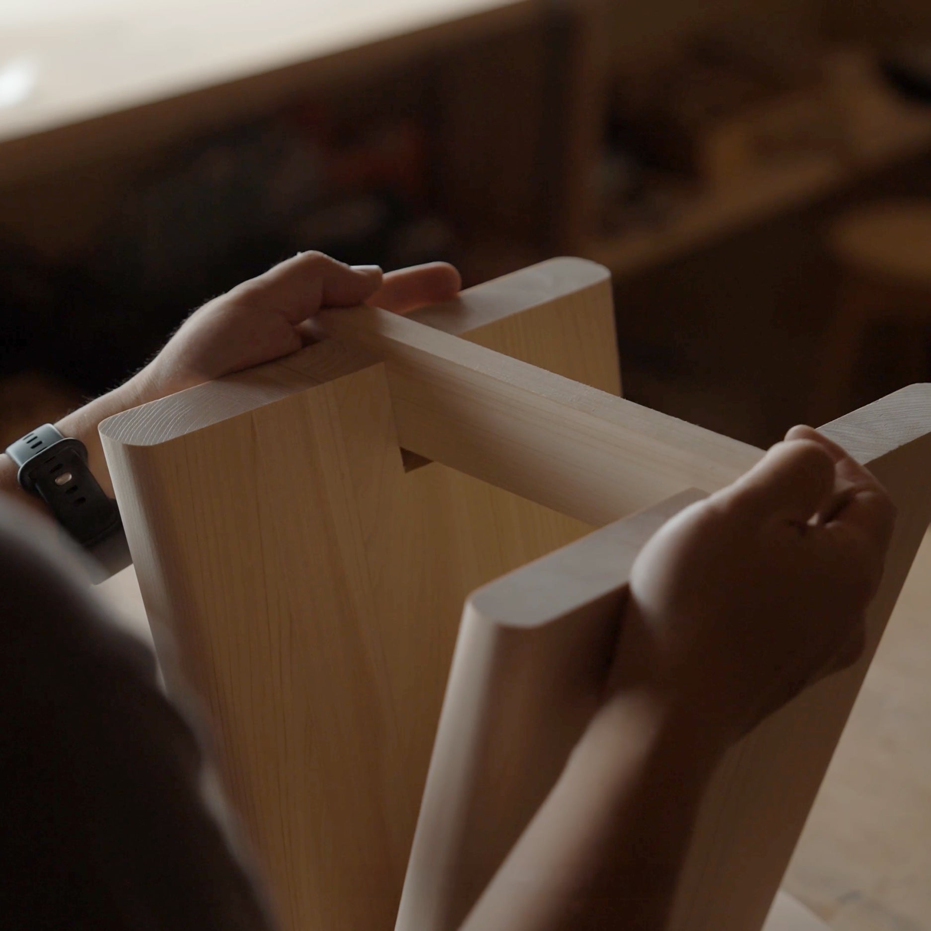 Joinery Stool Black | POJ Studio x Norm Architects