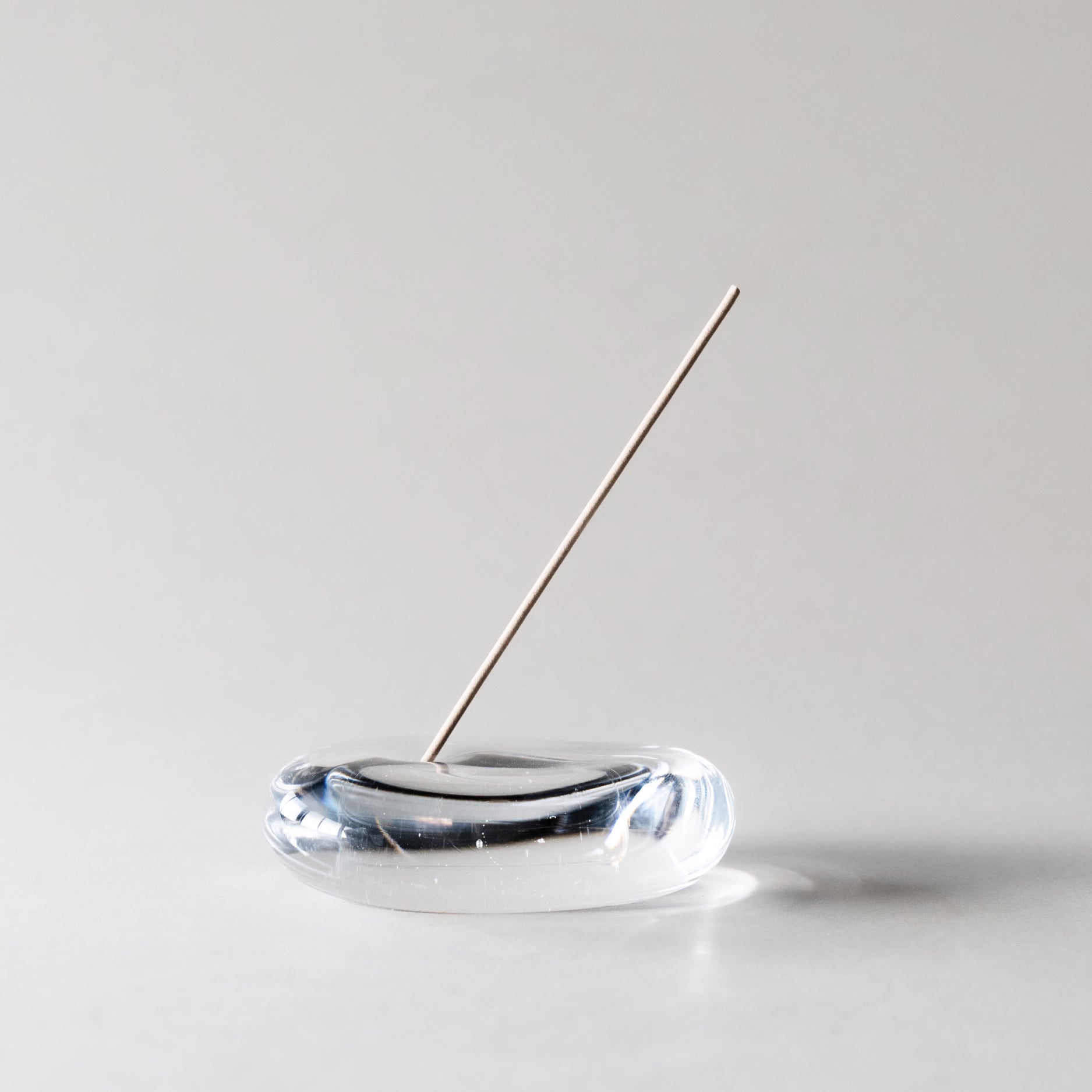 Glass Incense Stand