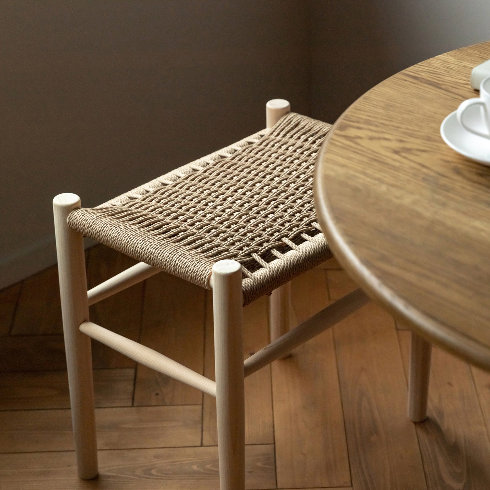 Paper Cord Regular Stool - Complete