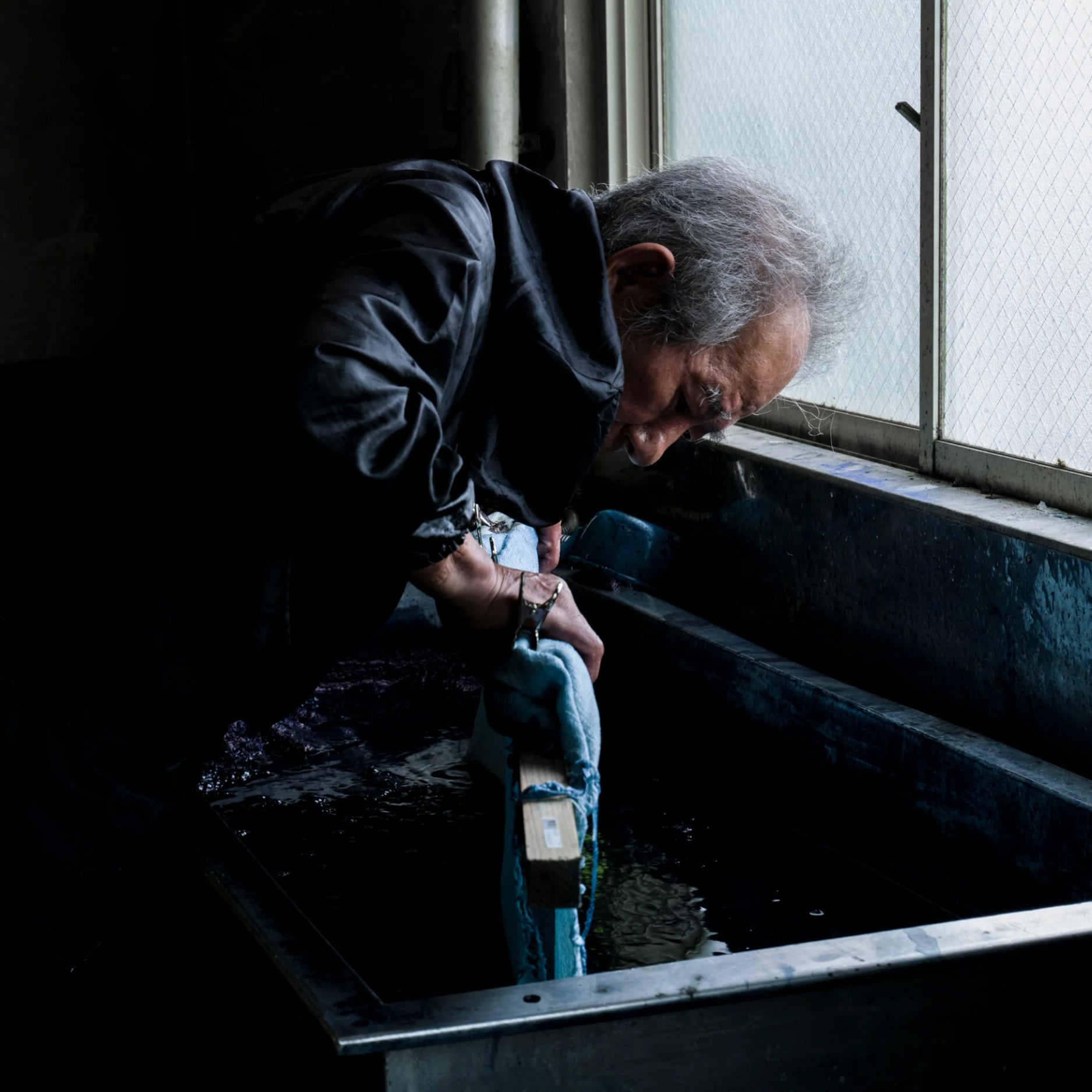 Furoshiki - Indigo Gradient