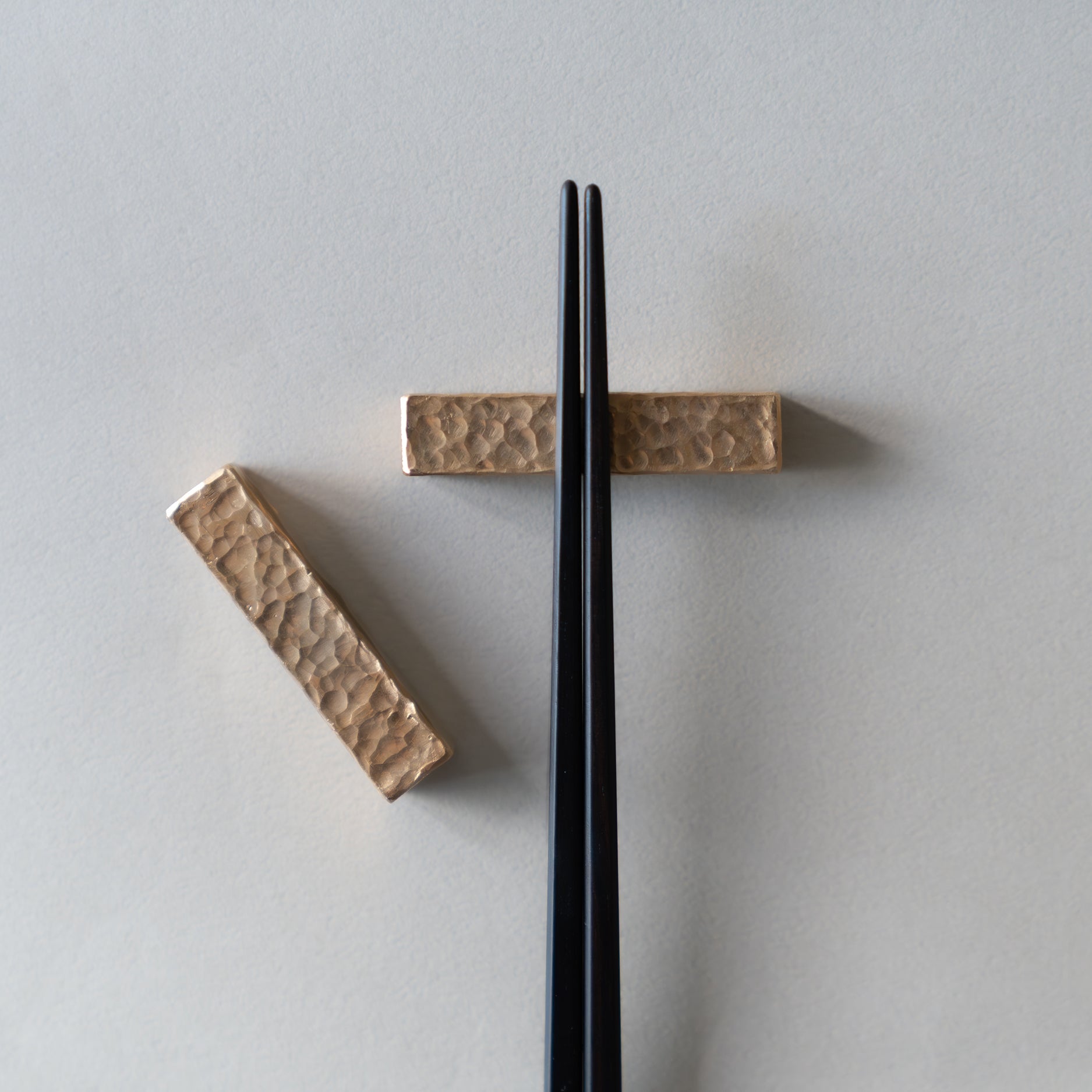Brass Chopstick Rest Set