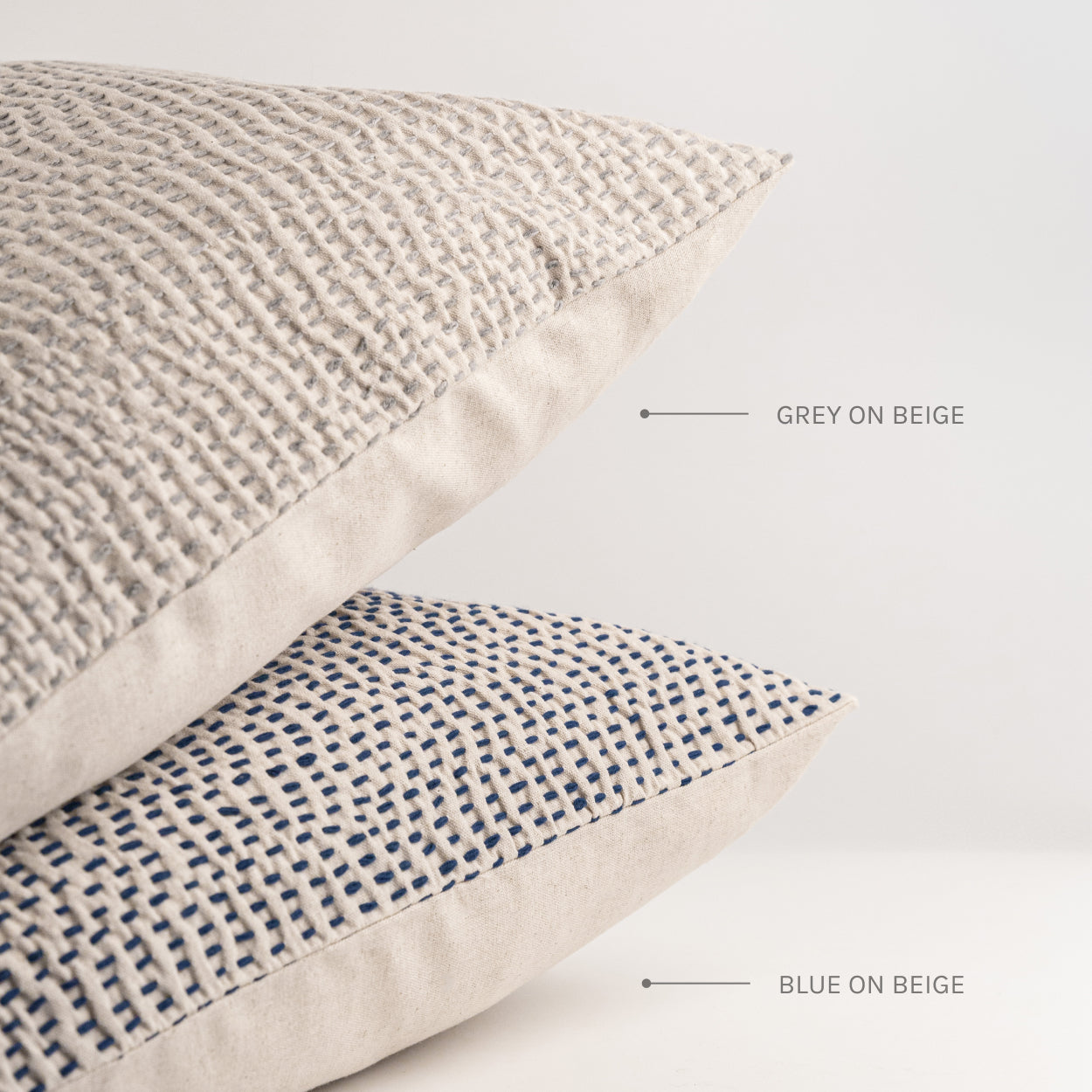 Sashiko Cushion Cover - Line