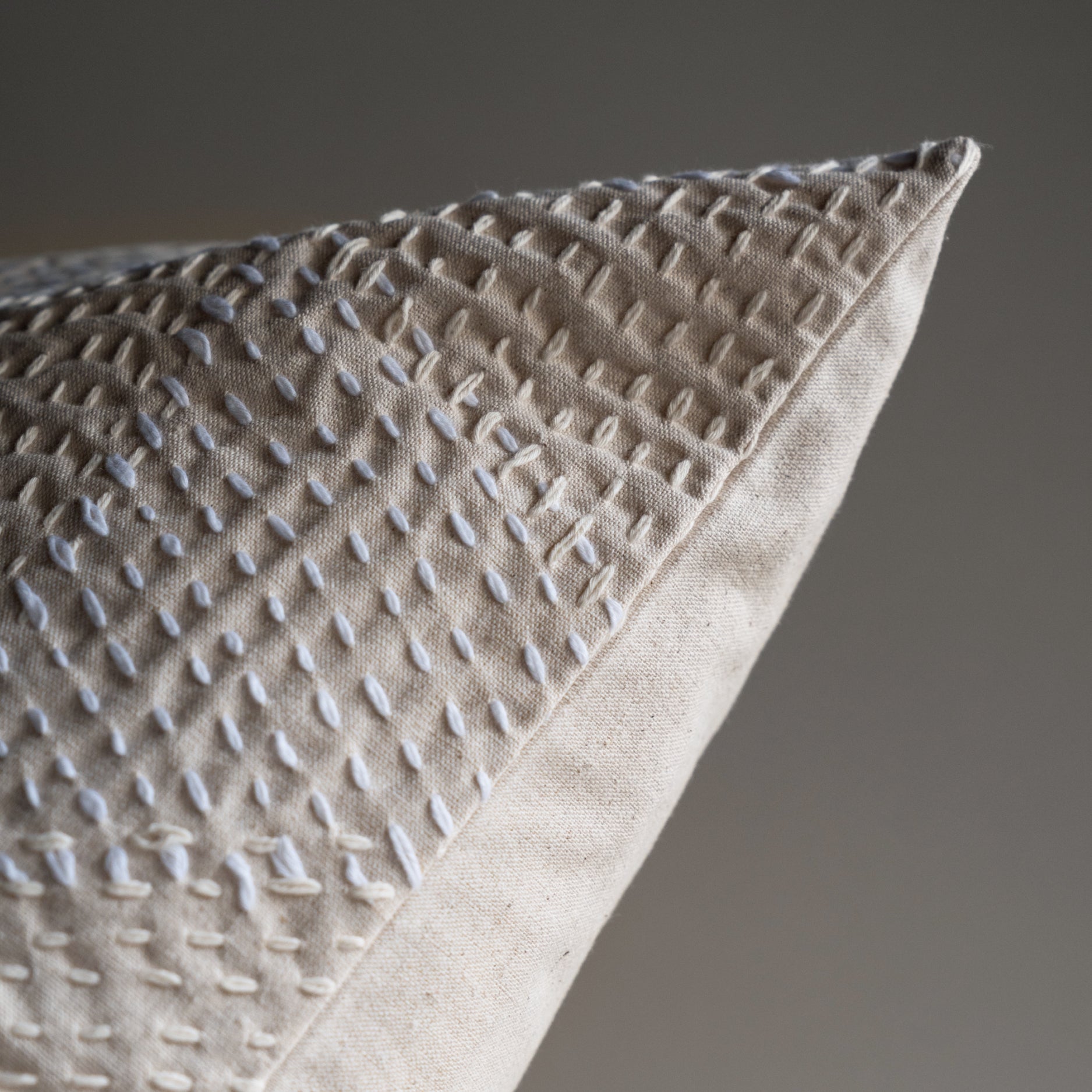 Sashiko Cushion Cover - Patchwork