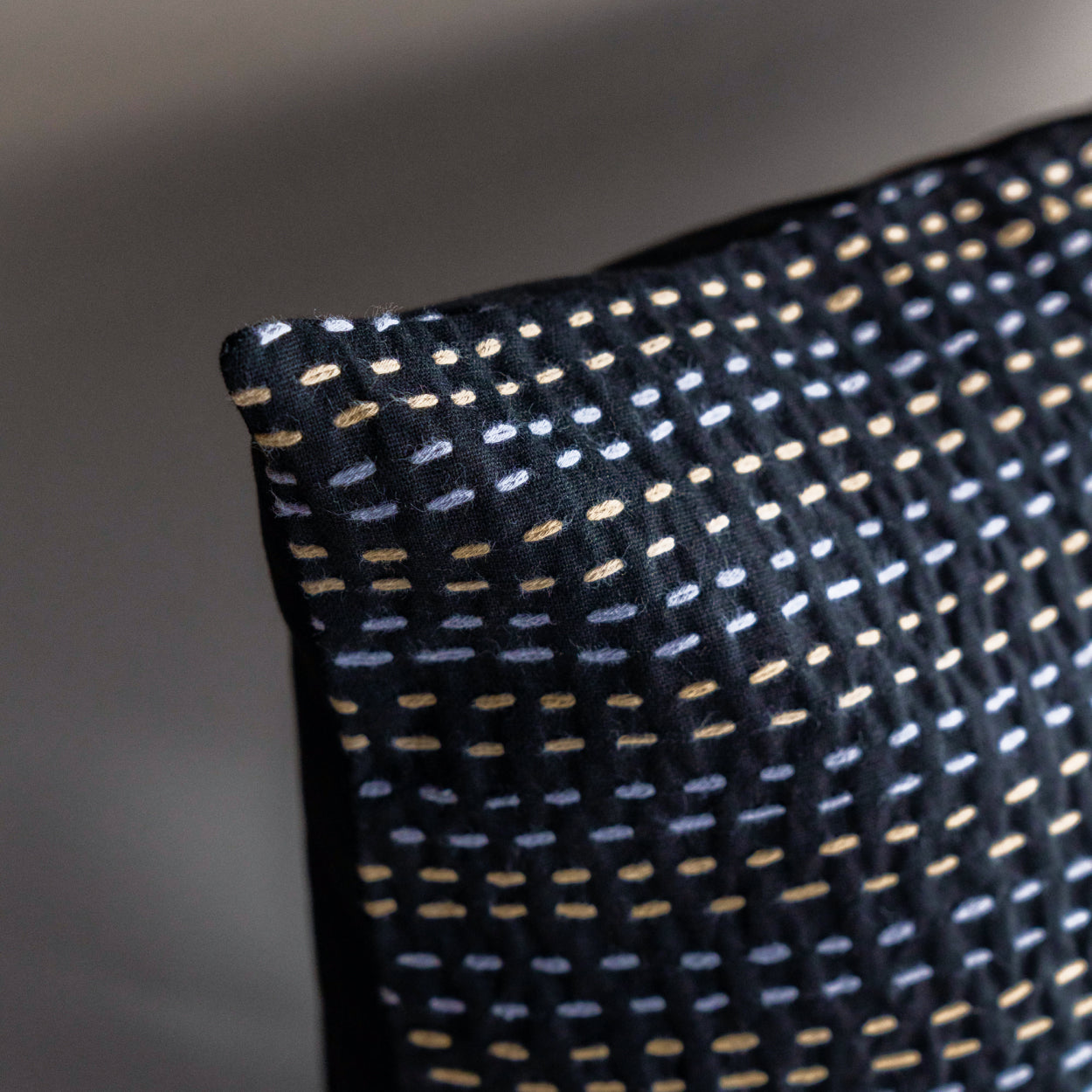 Sashiko Cushion Cover - Stripe