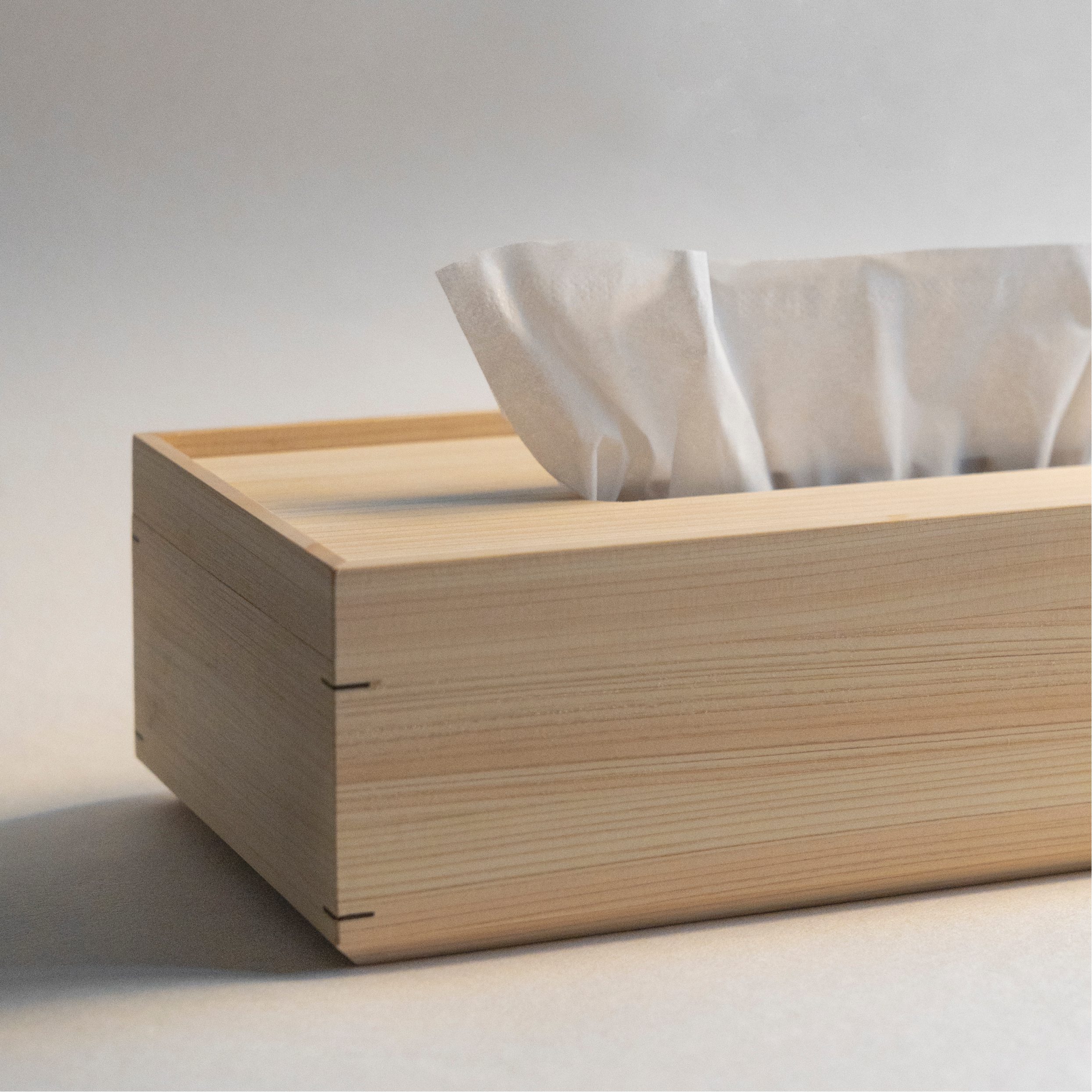 Hinoki Tissue Box