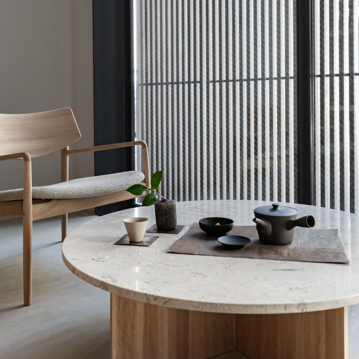 Washi Coaster - Dark