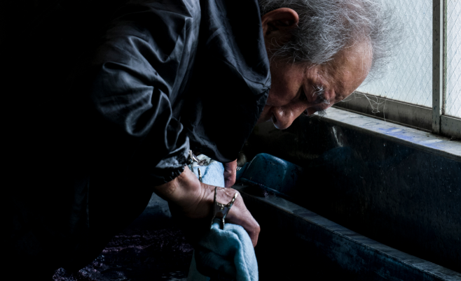 Masao Kiyoe, Maker of Indigo Wall Pieces