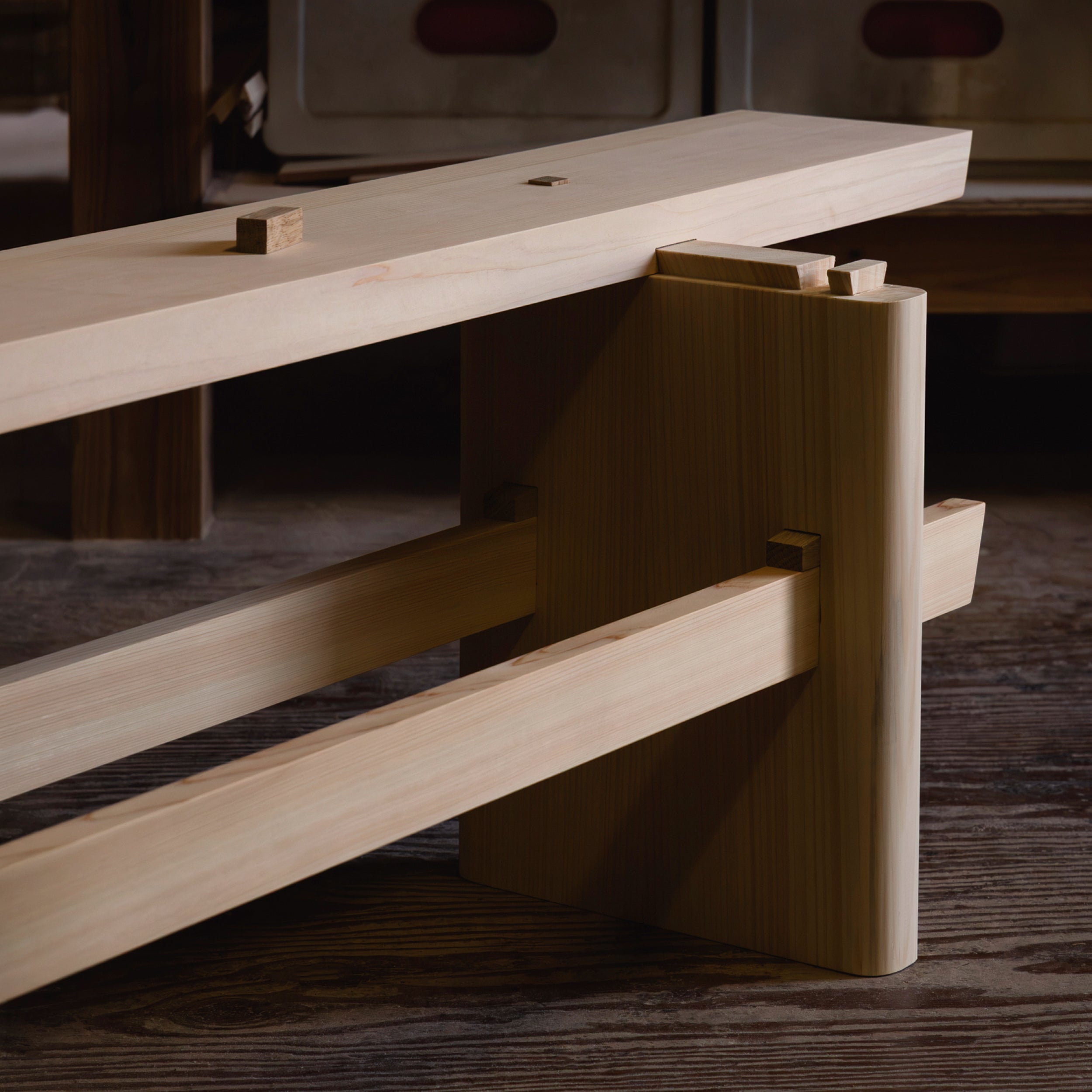 Joinery Bench Black | POJ Studio x Norm Architects