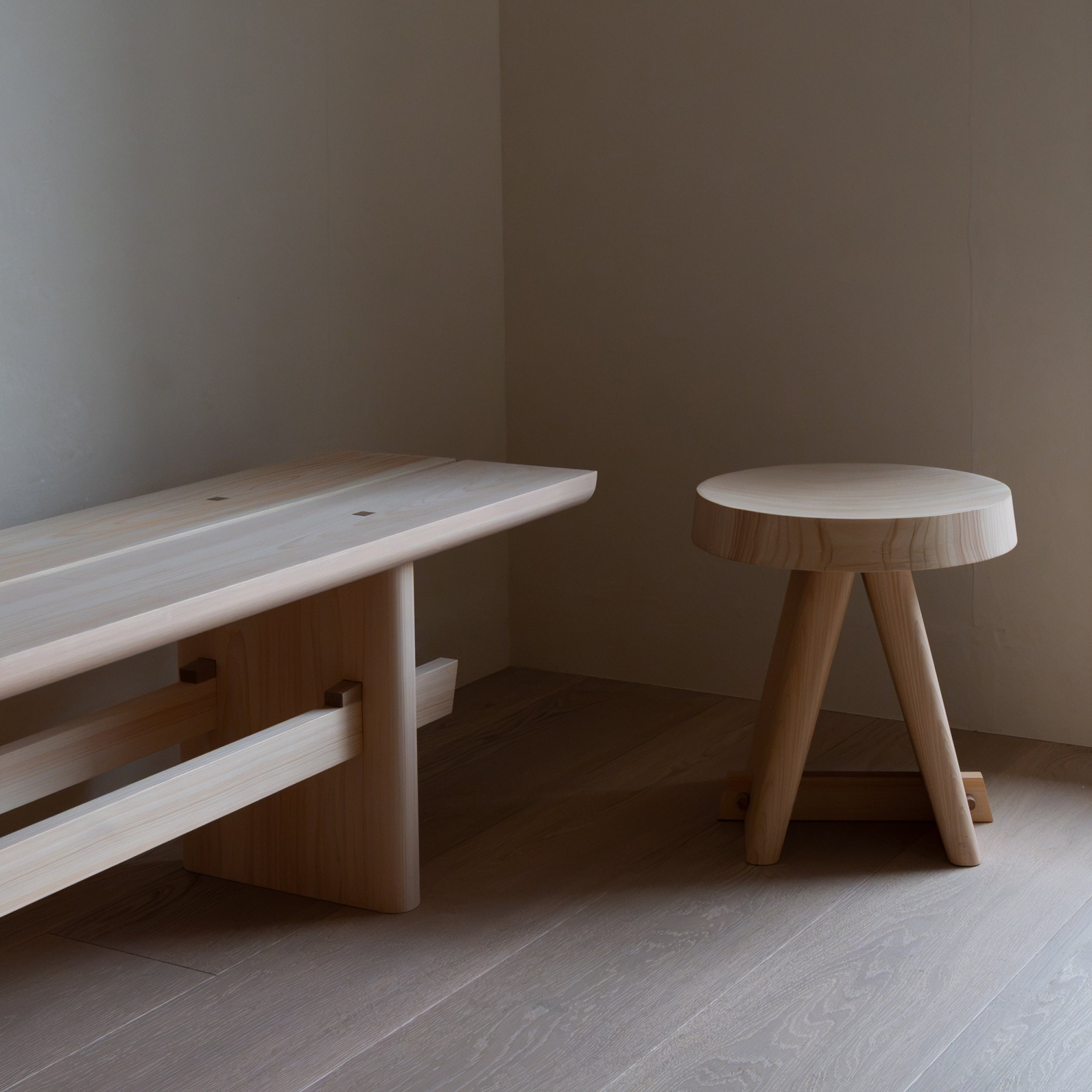 Joinery Bench Natural | POJ Studio x Norm Architects