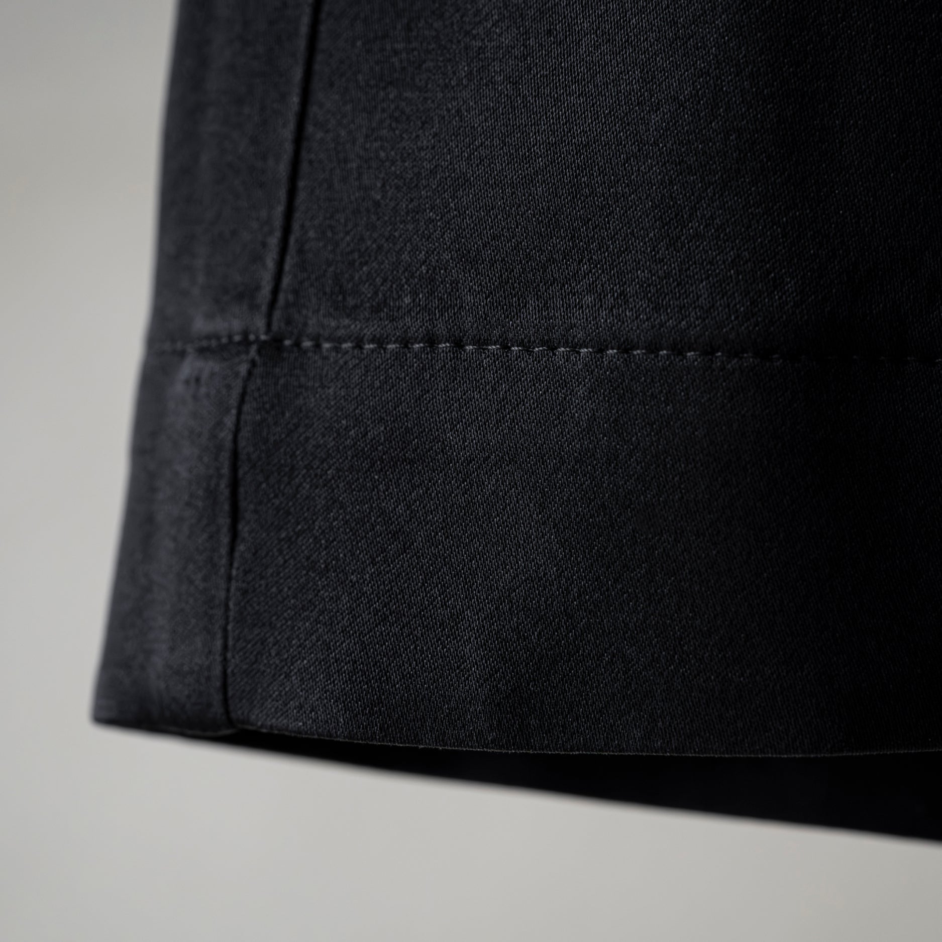 Silk Pajama | Shorts - Black
