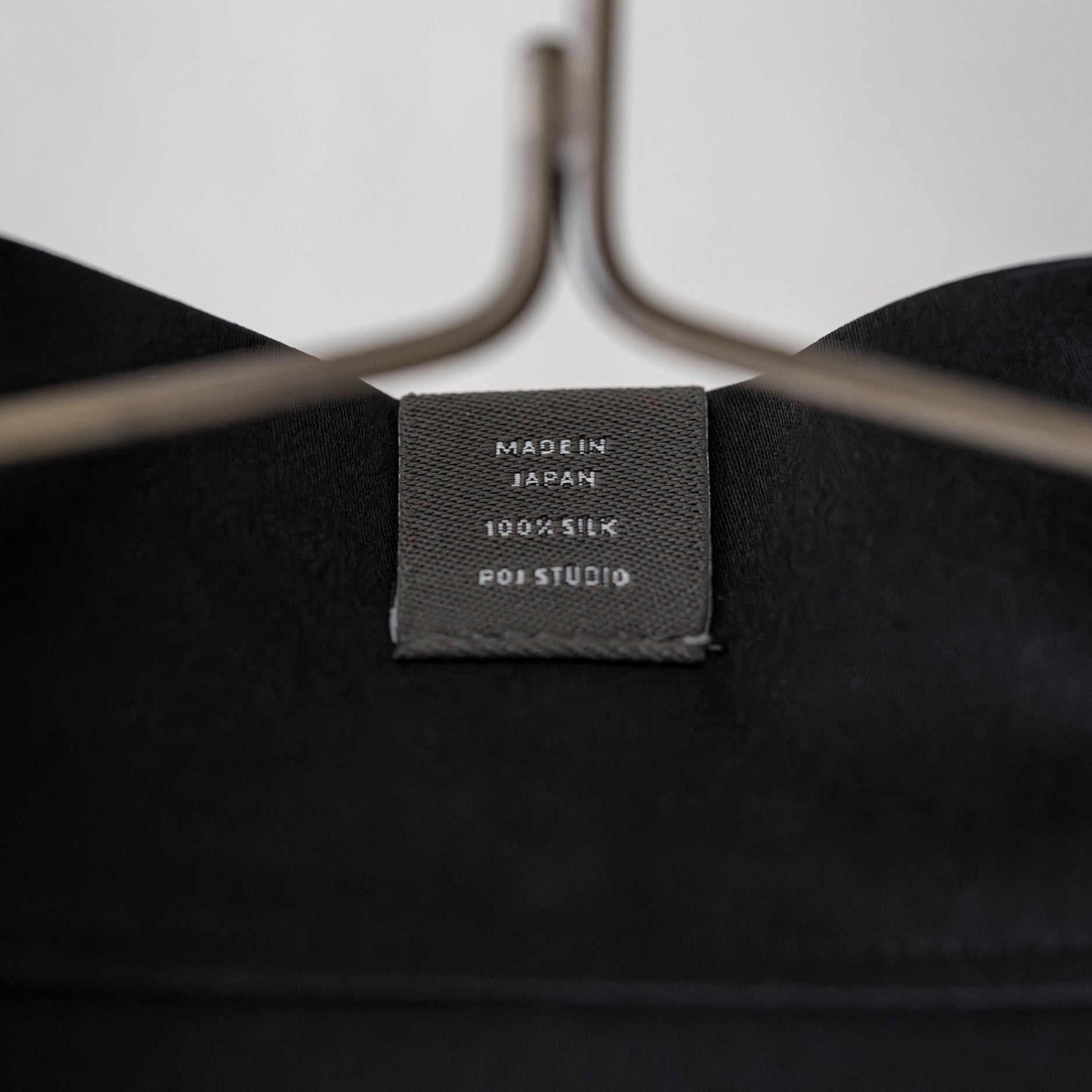 Silk Pajamas | Top - Black