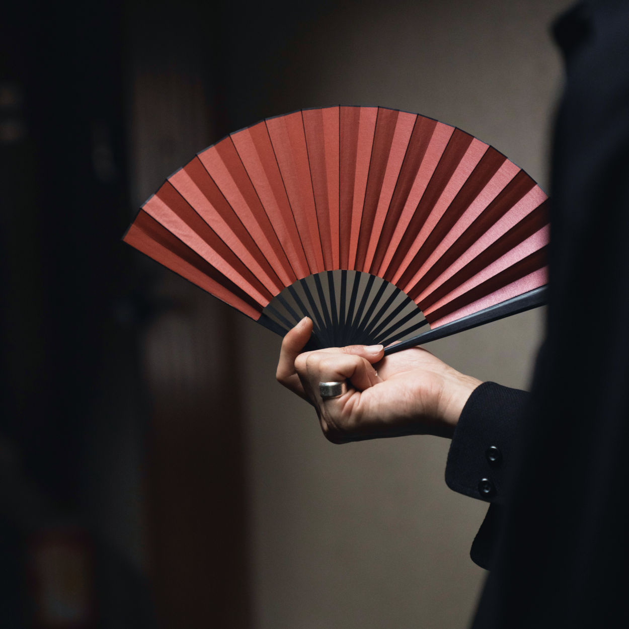 Urushi Folding Fan