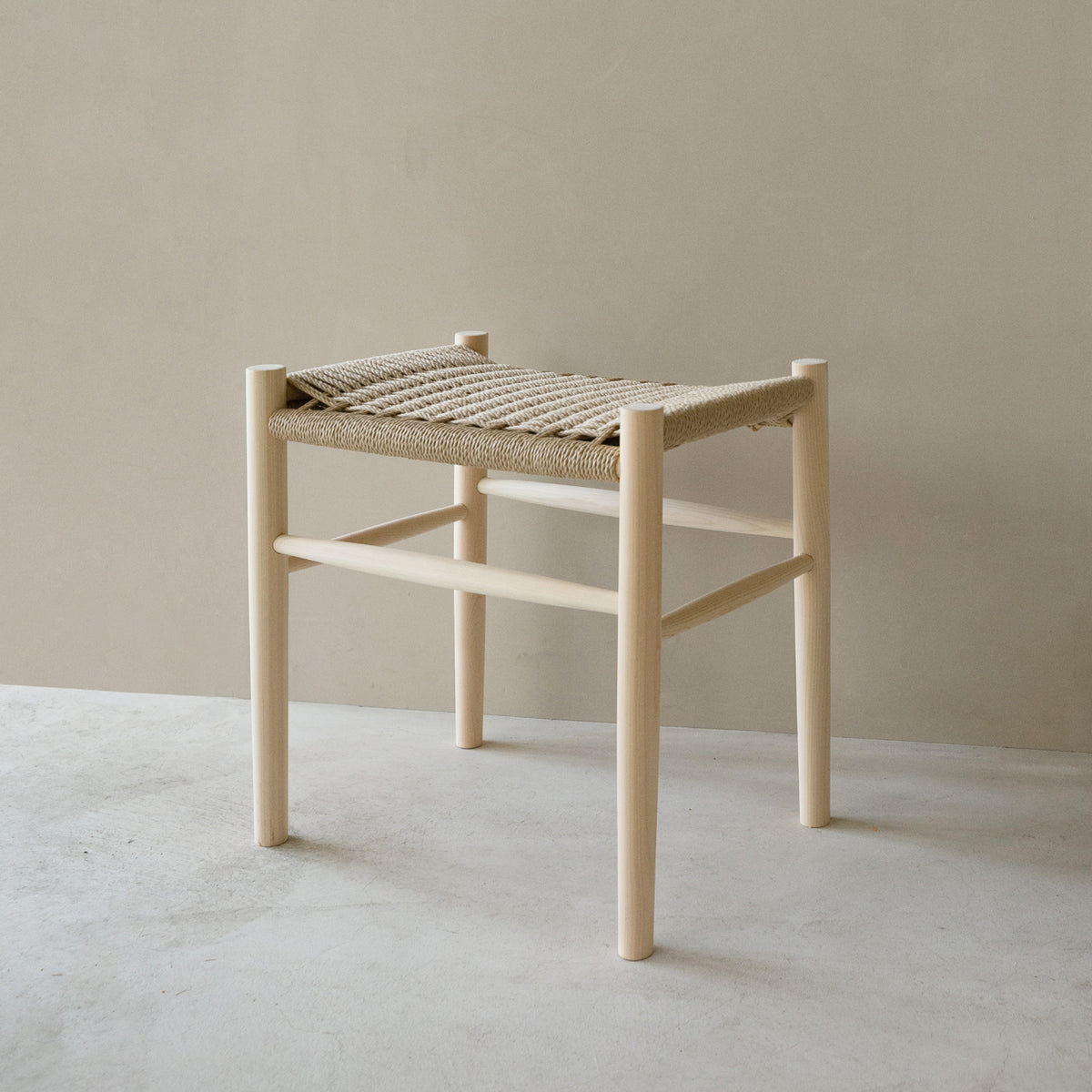 Paper Cord Regular Stool - Complete