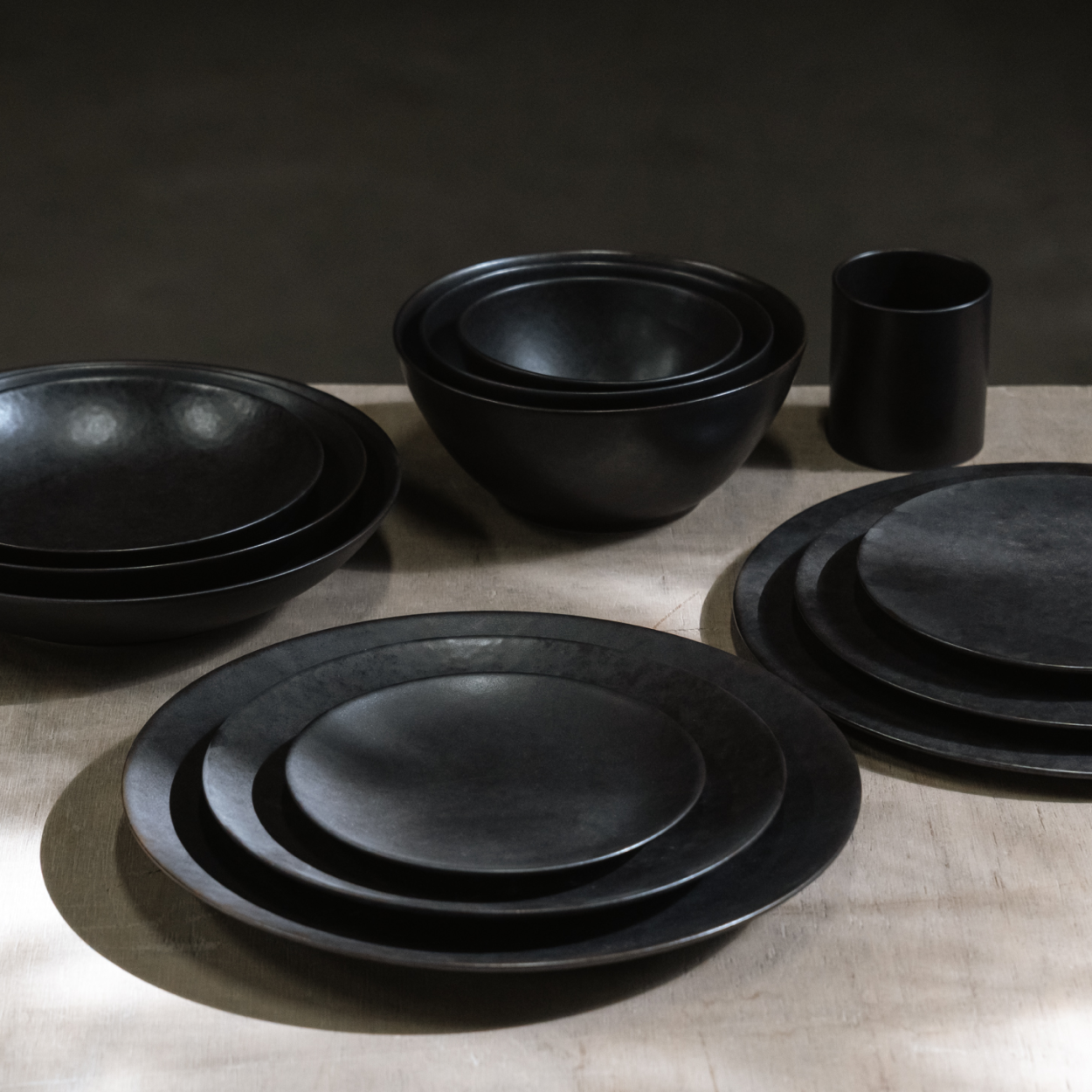 Shigaraki Bowls - Black