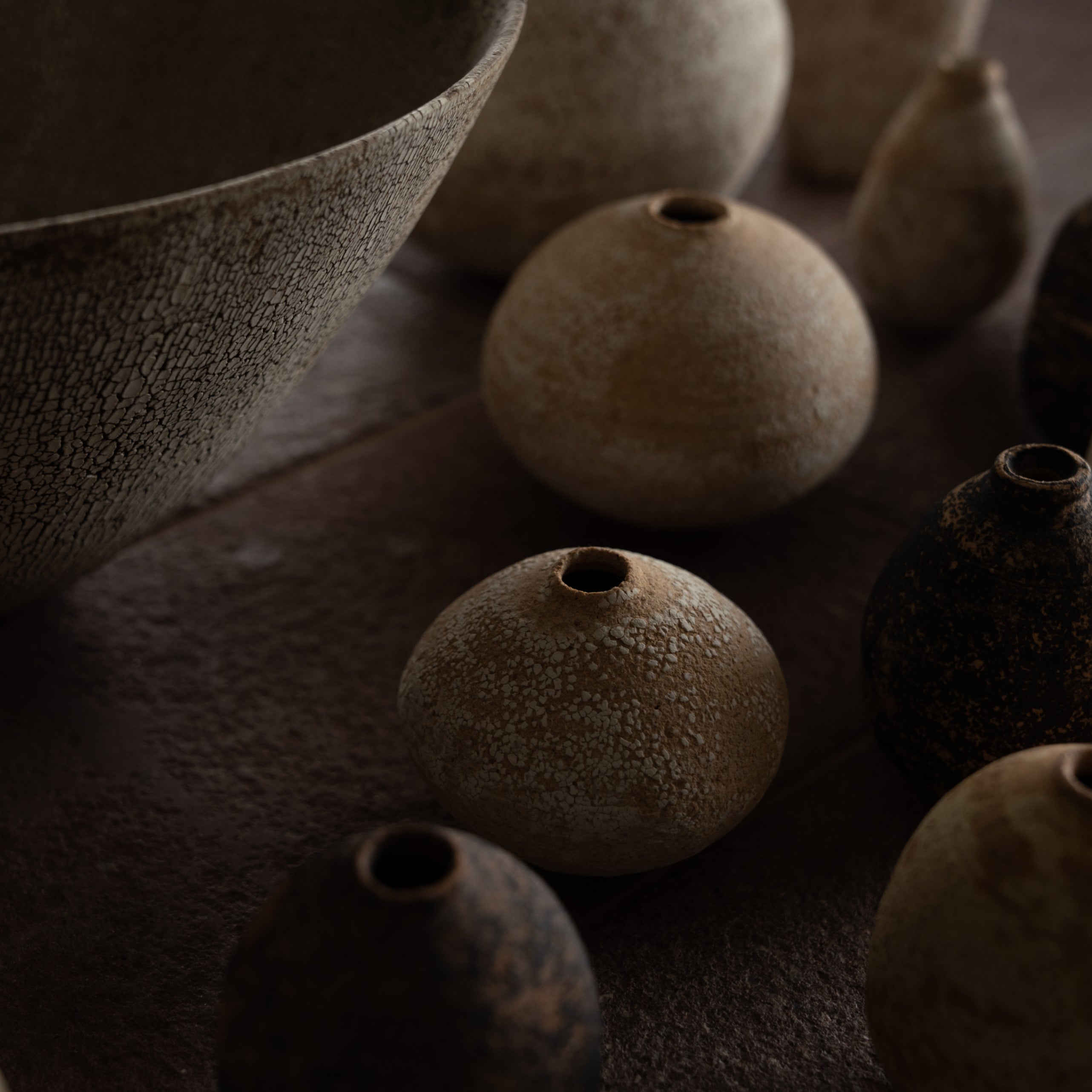 Round vase
