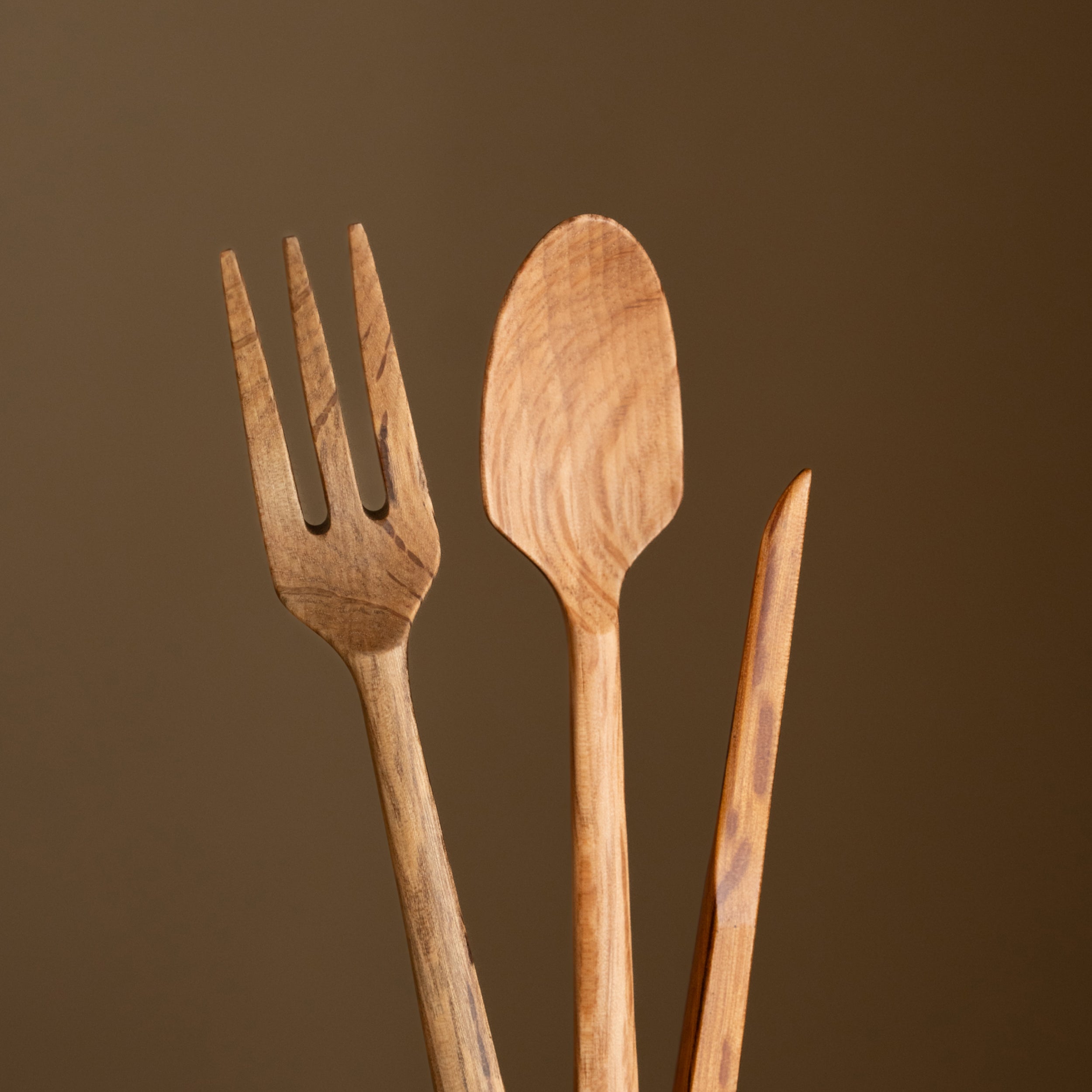 Wooden cutlery - Natural