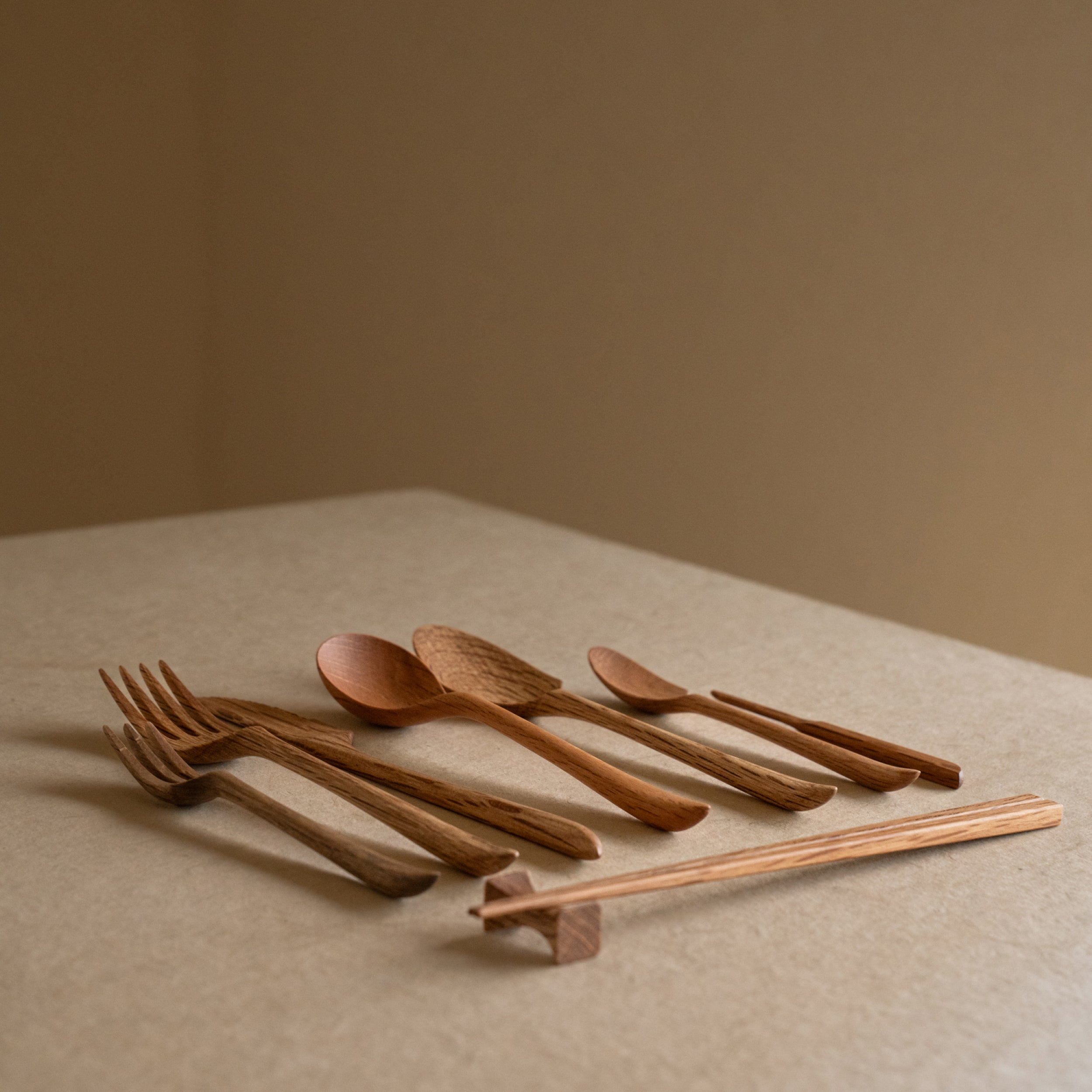 Wooden cutlery - Natural