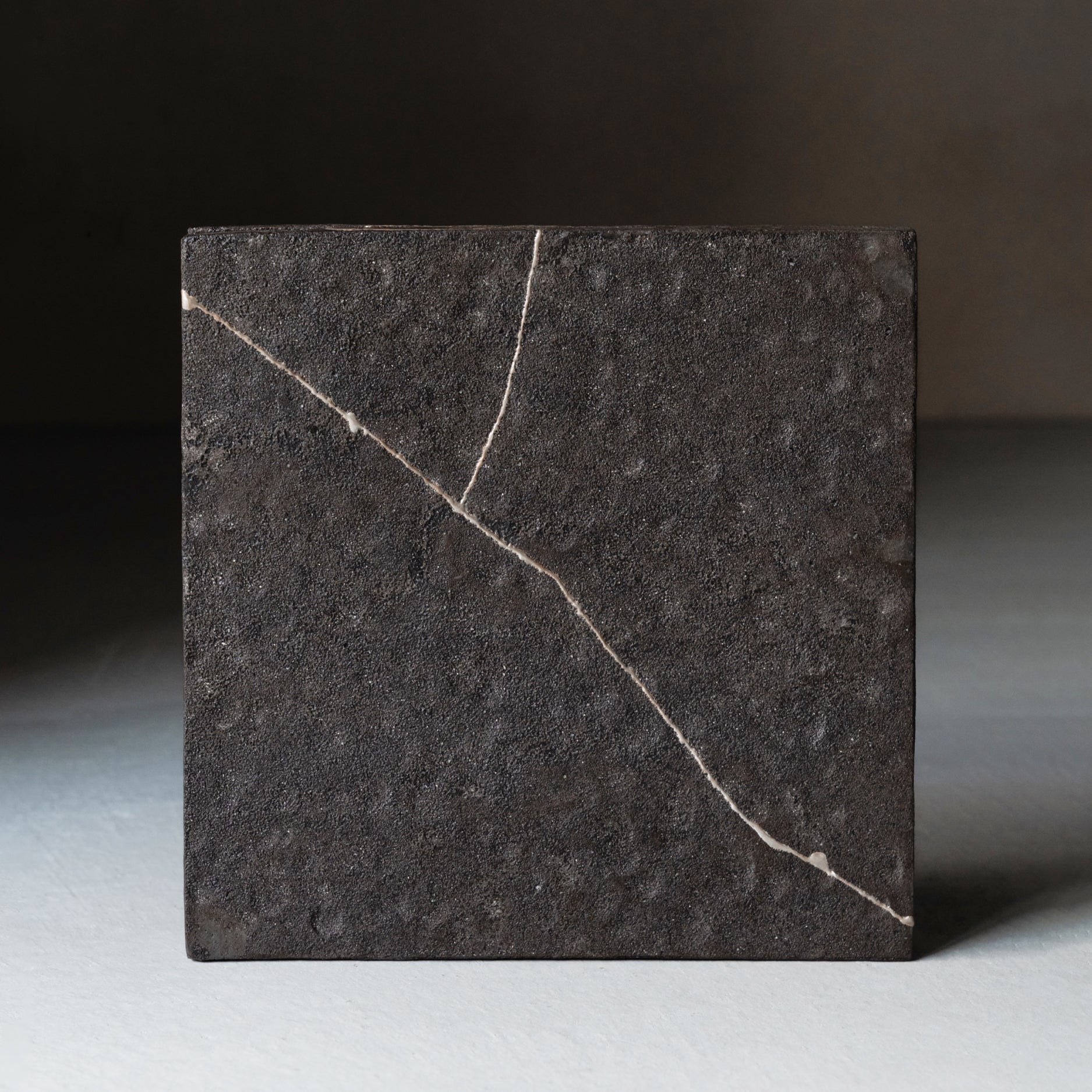 Kintsugi'd Rectangular Vase