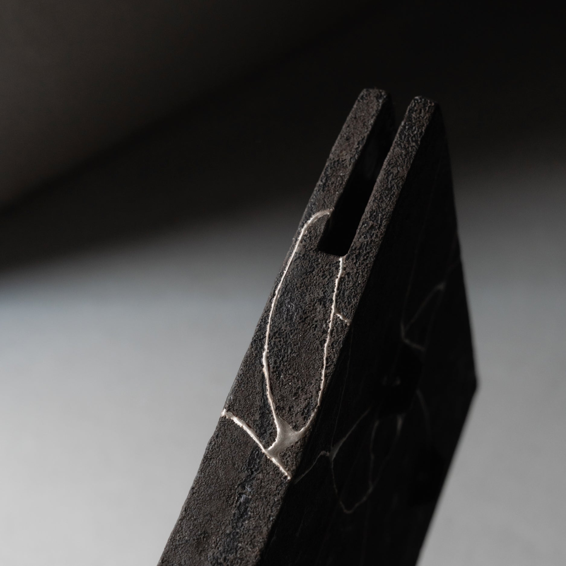 Kintsugi'd Rectangular Vase