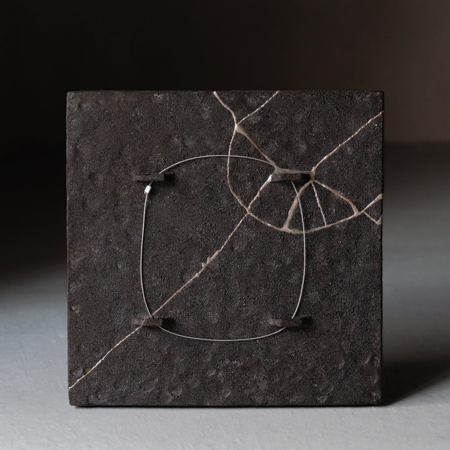 Kintsugi'd Rectangular Vase