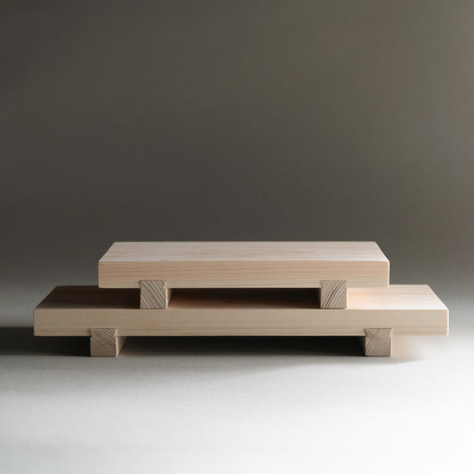 Hinoki Sushi Tray - Natural