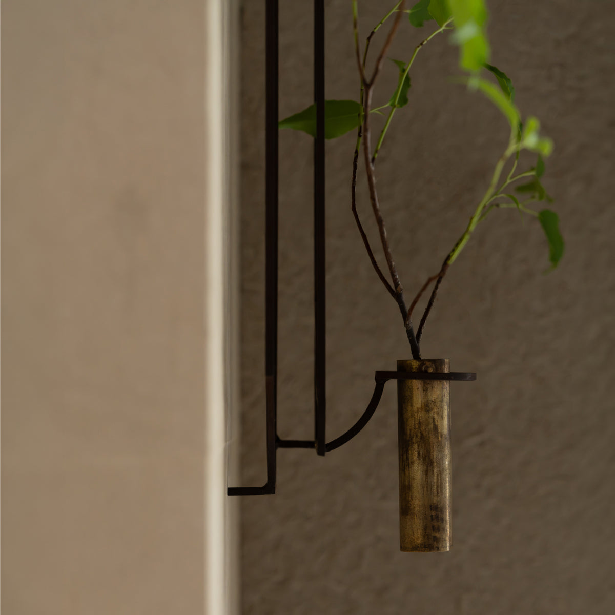 Iron Wall Vase