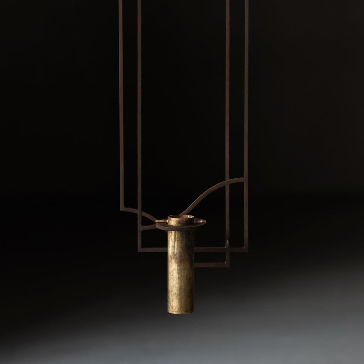 Iron Wall Vase