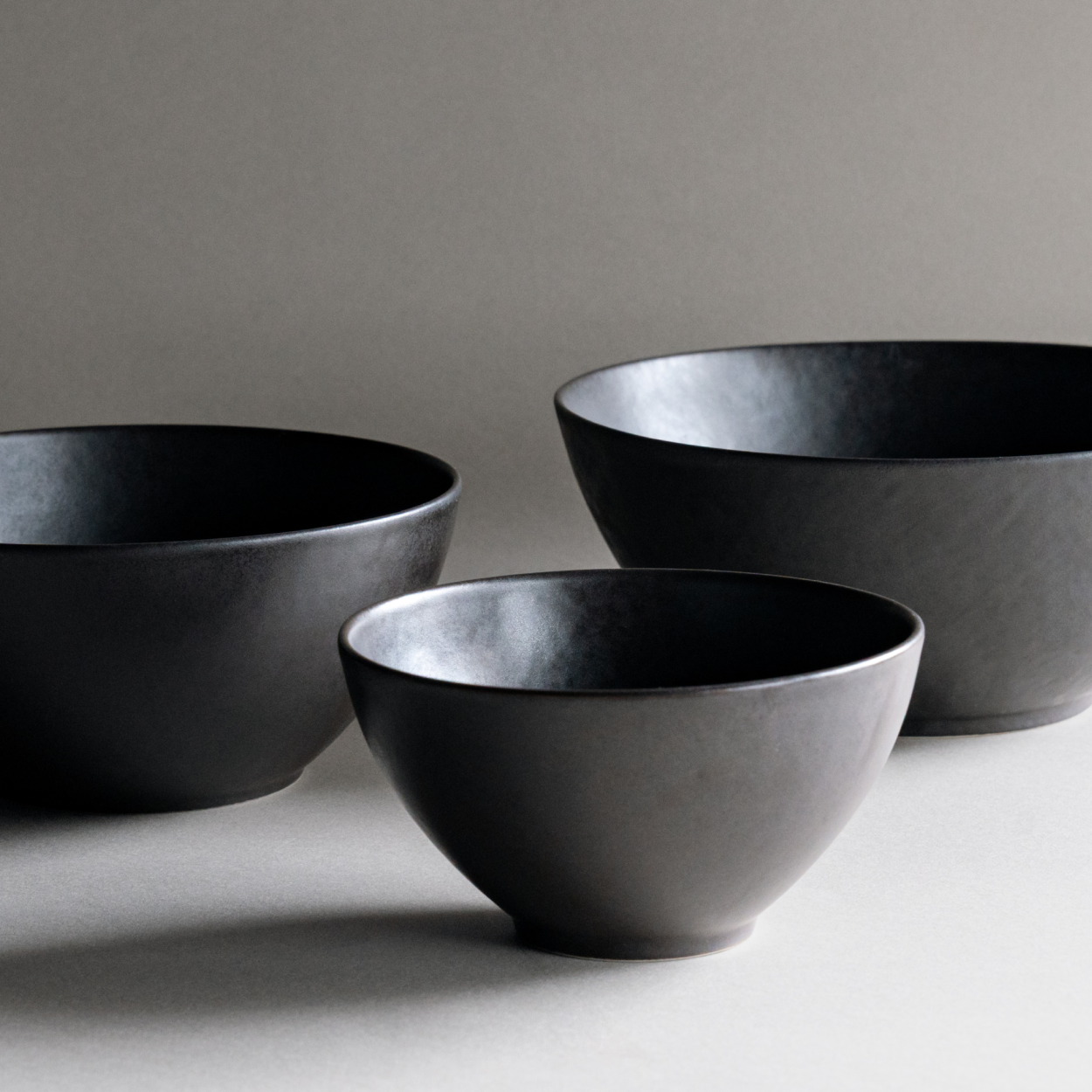 Shigaraki Bowls - Black