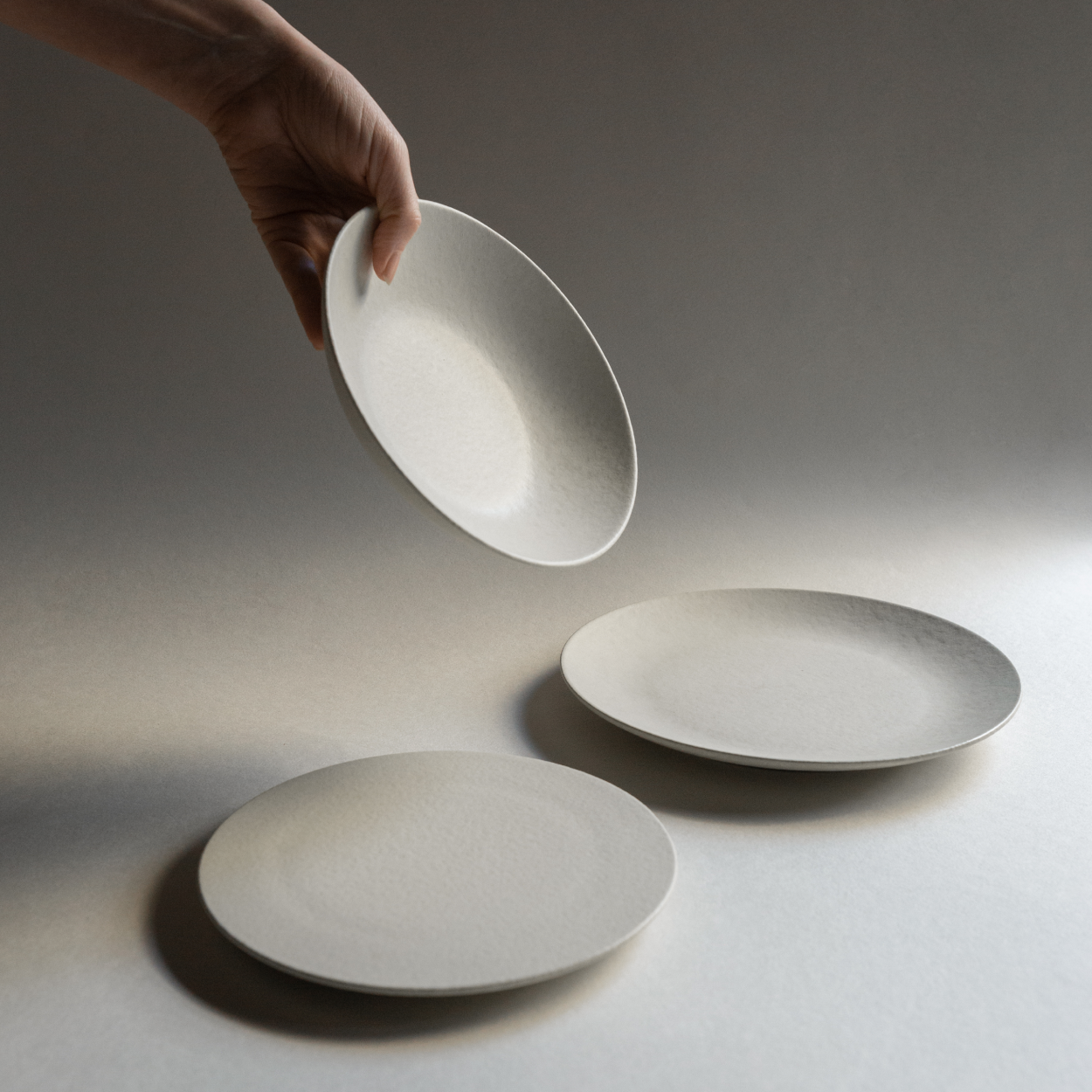 White side plate best sale