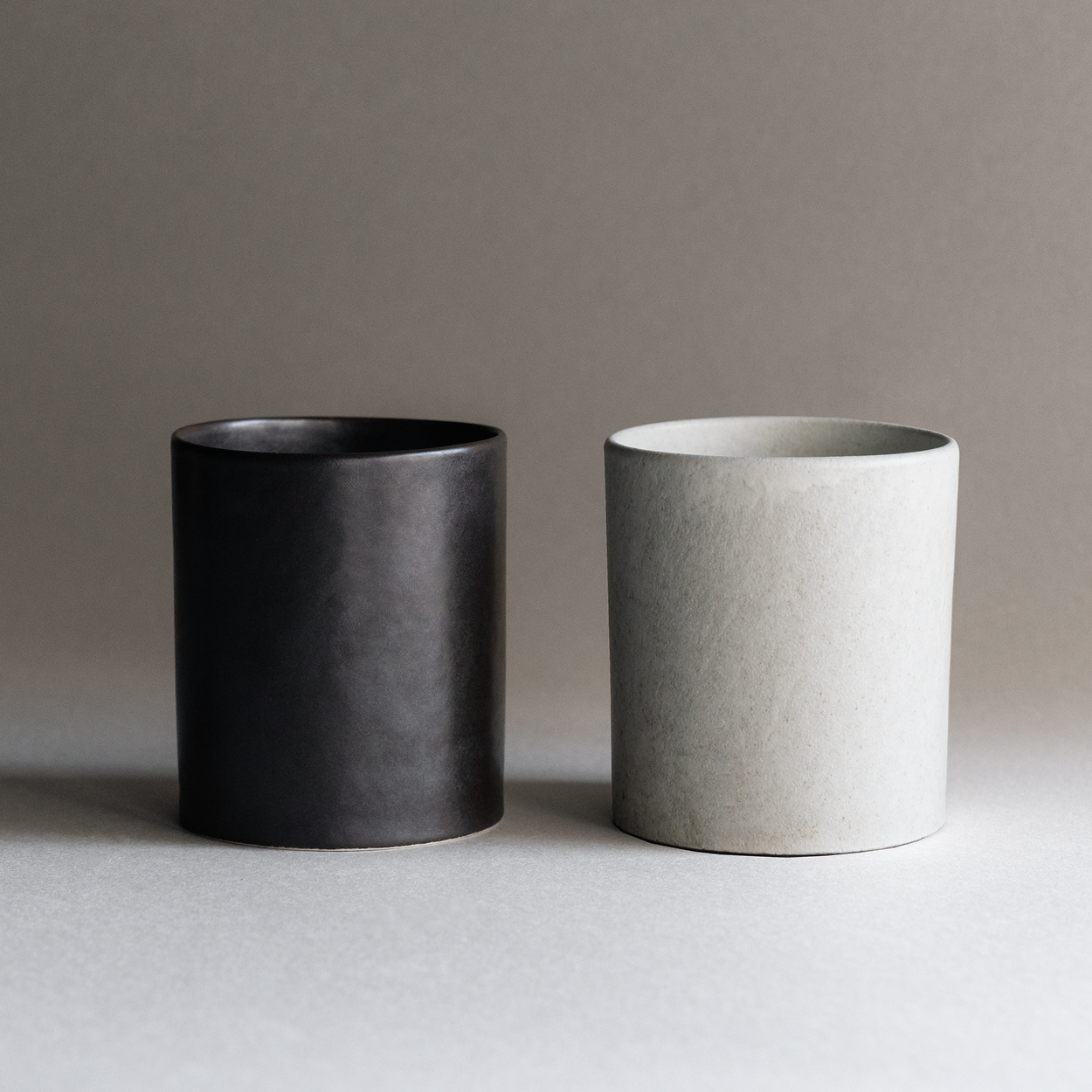 Shigaraki Cylinder Cup - Black