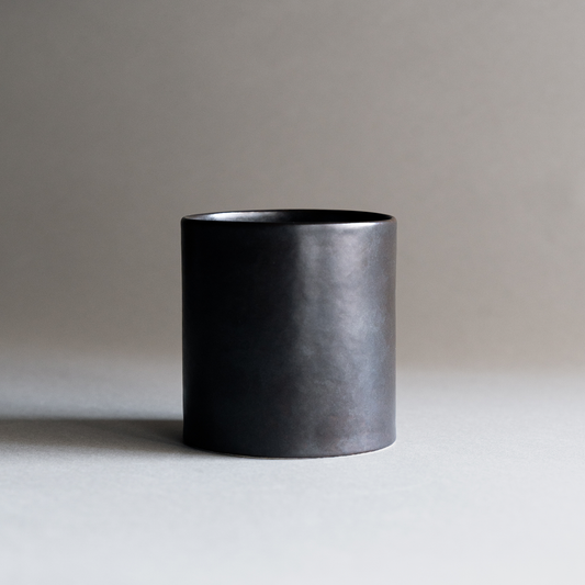 Shigaraki Cylinder Cup - Black