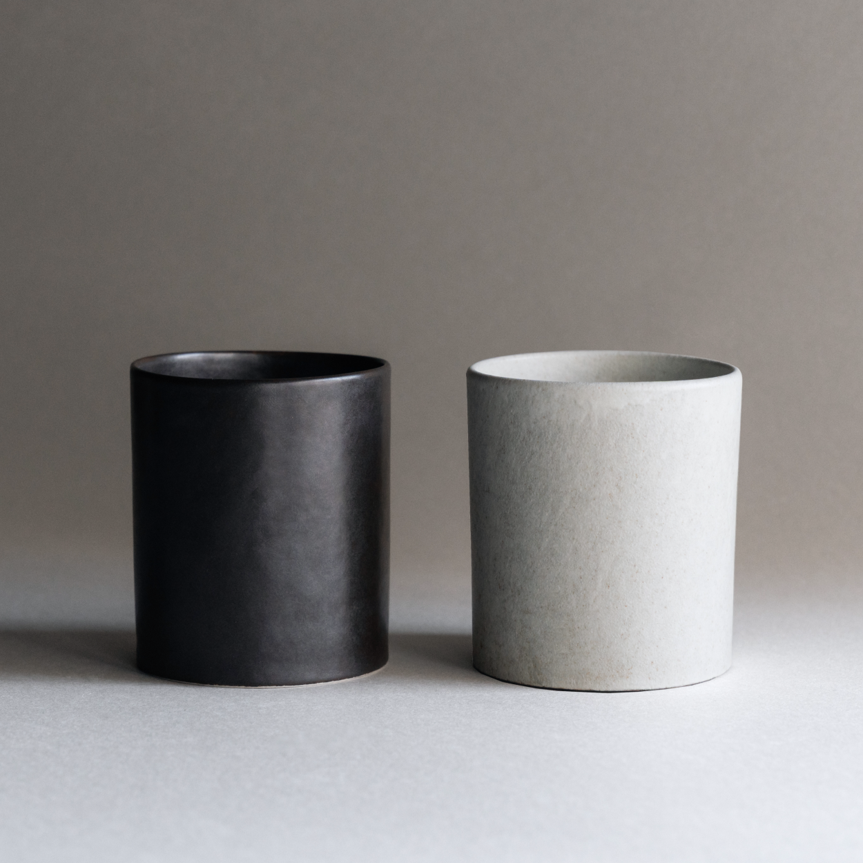 Shigaraki Cylinder Cup - White