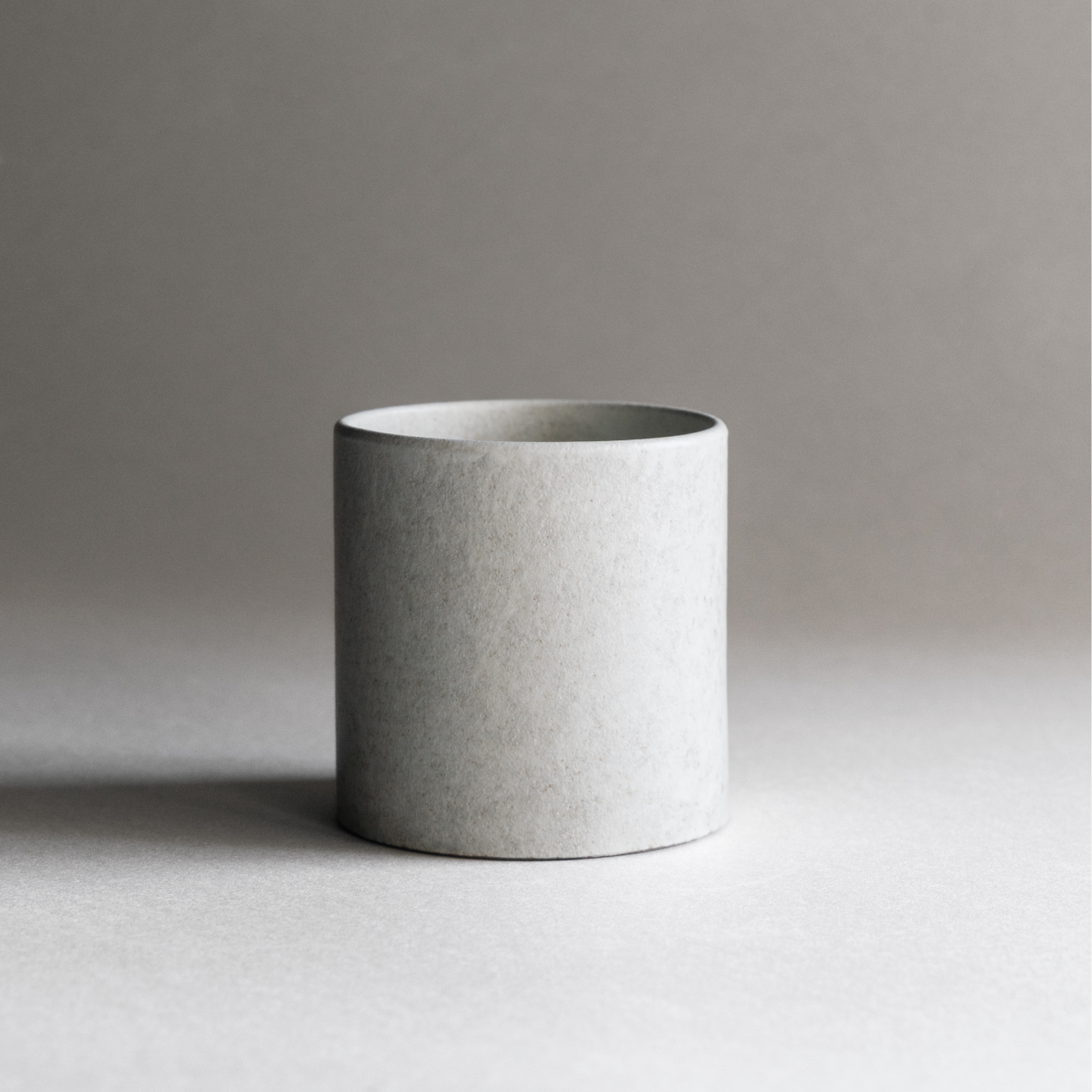 Shigaraki Cylinder Cup - White