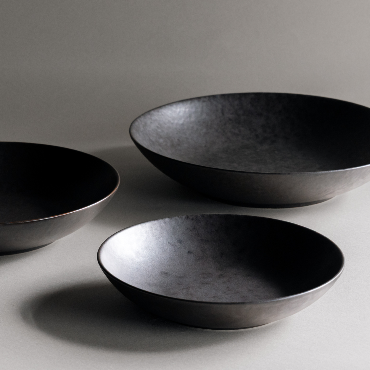 Shigaraki Dishes - Black