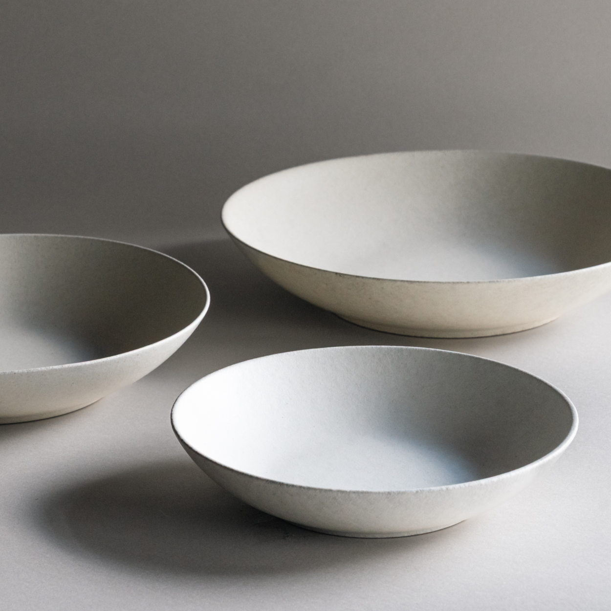 Shigaraki Dishes - White