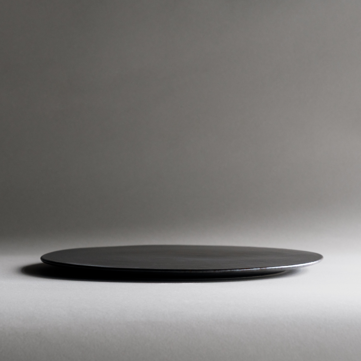 Shigaraki Flat Plates - Black