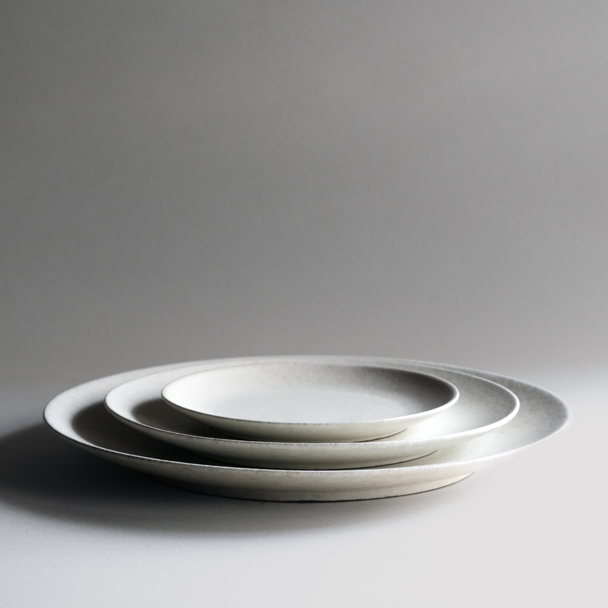 Shigaraki Plates - White Shigaraki Plates - White
