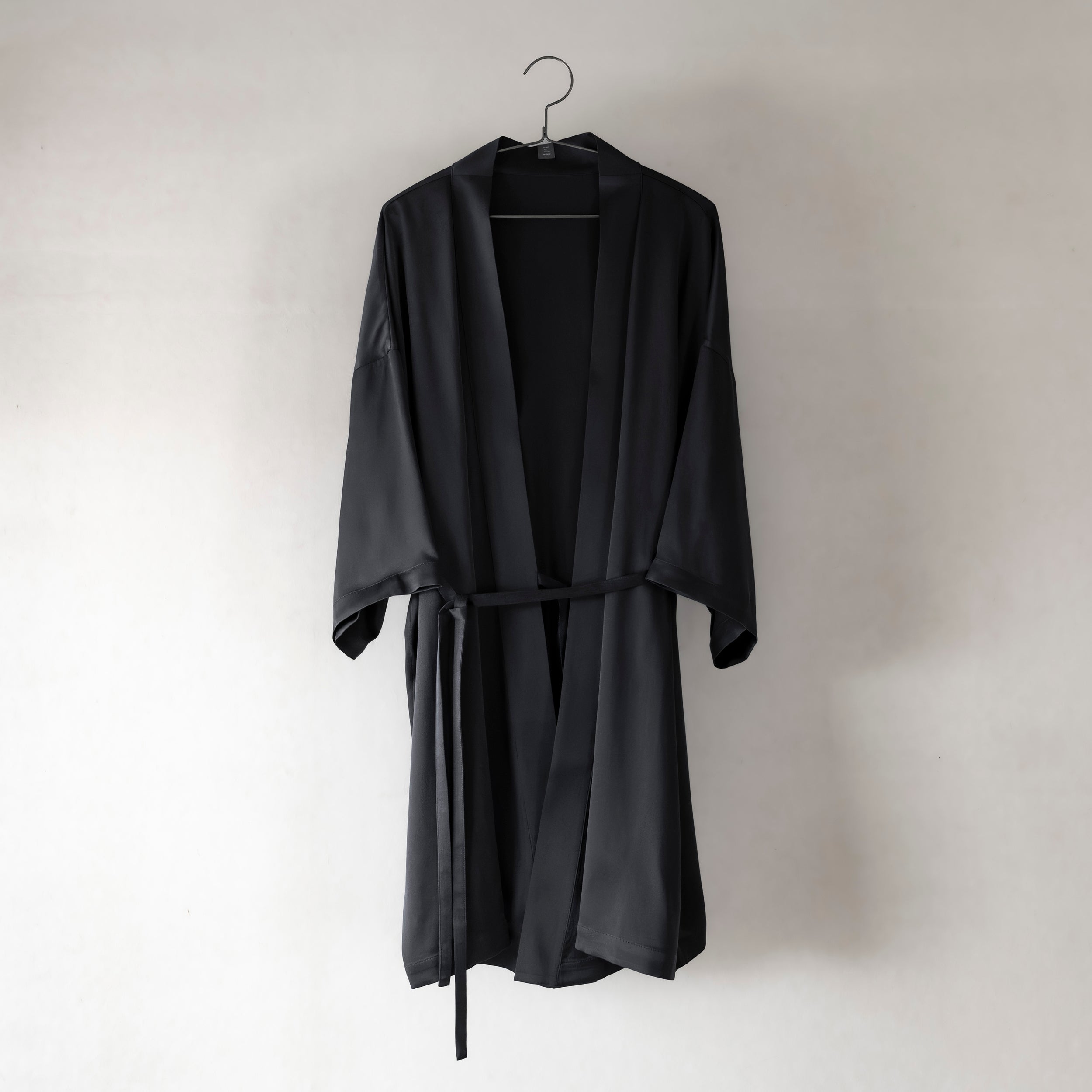 Silk Robe - Black