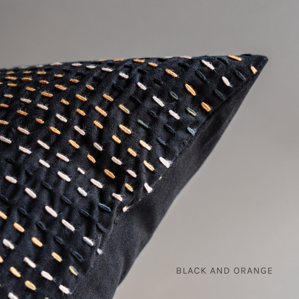 Sashiko Cushion Cover - Stripe