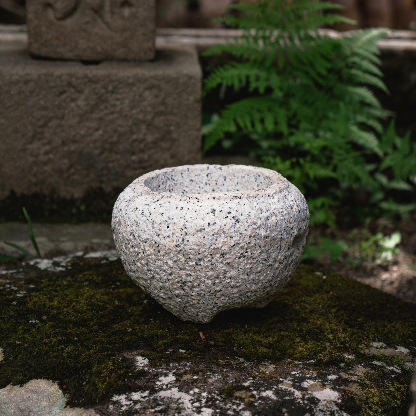 Large Stone Tsukubai