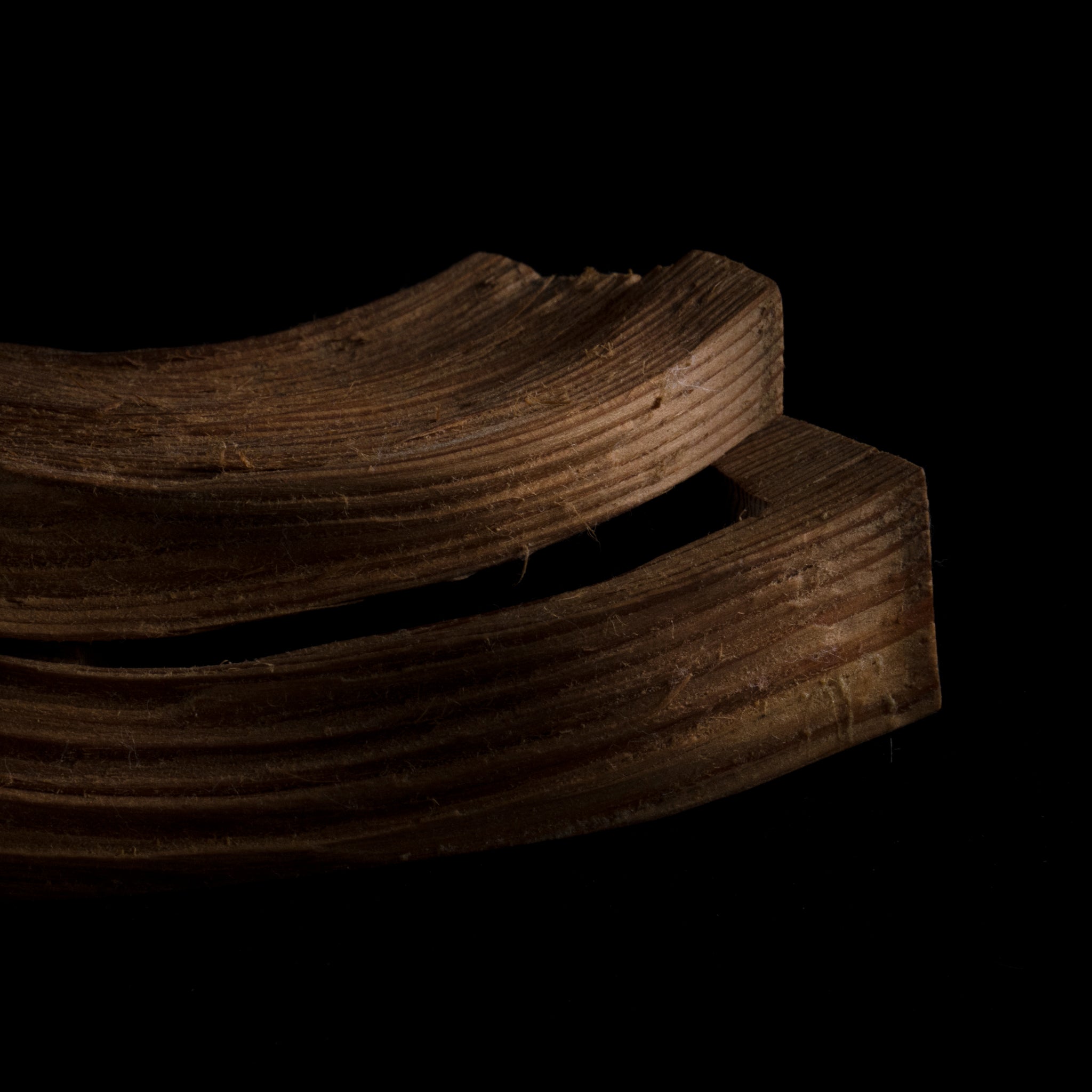 Abstract Cedar Box
