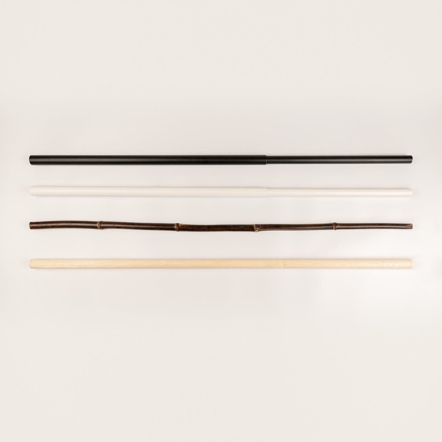 Adjustable Iron Rod - White